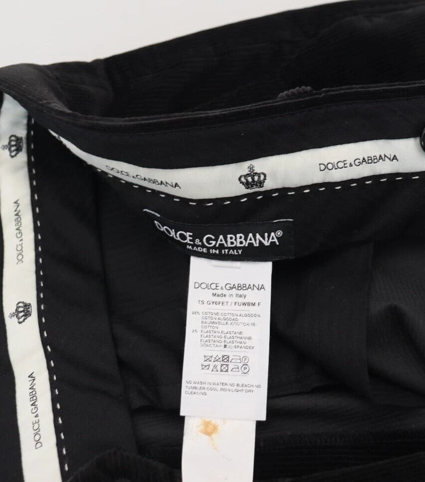 Dolce & Gabbana Black Dress Pants for Men additional view