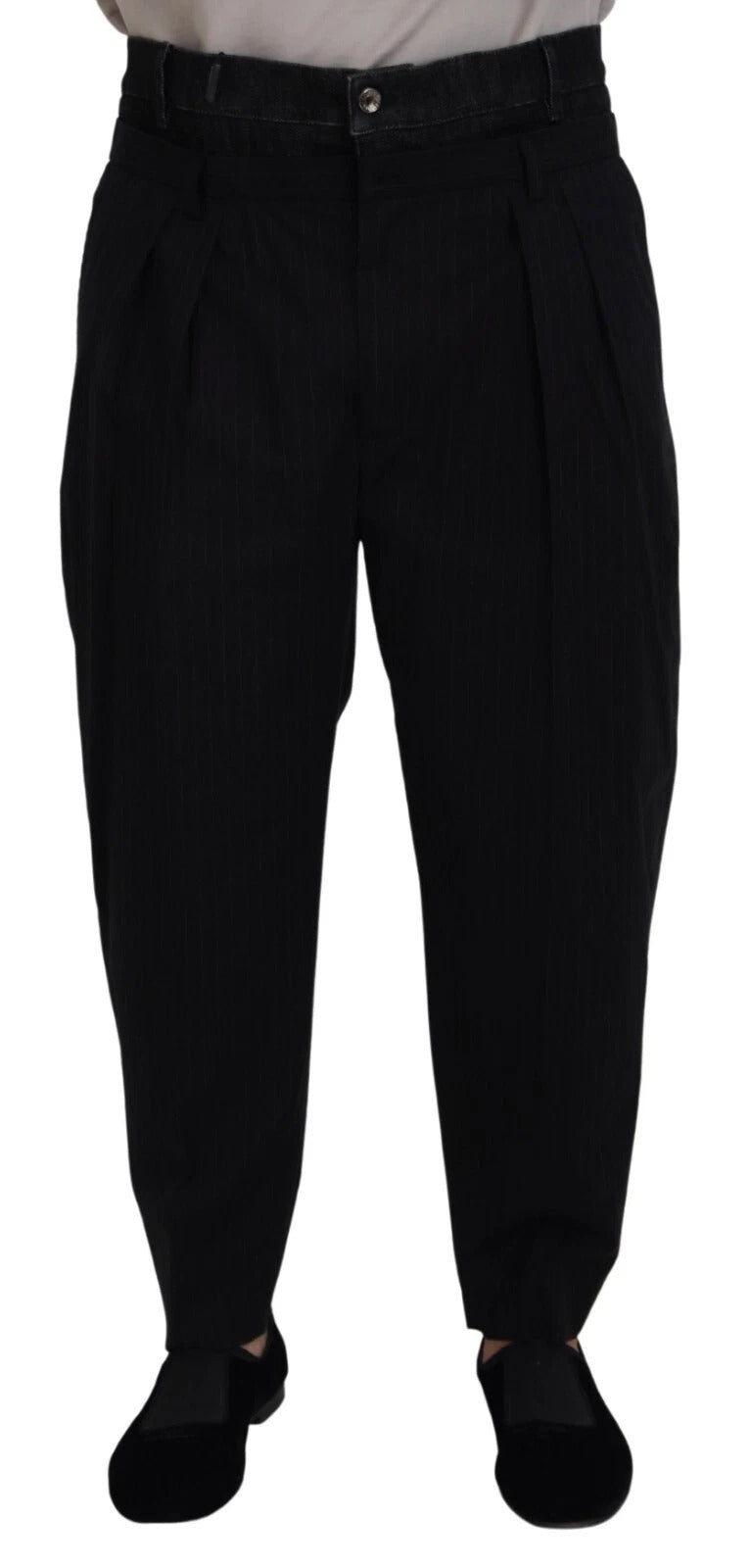 Dolce & Gabbana Black Relaxed Fit Jeans for Men