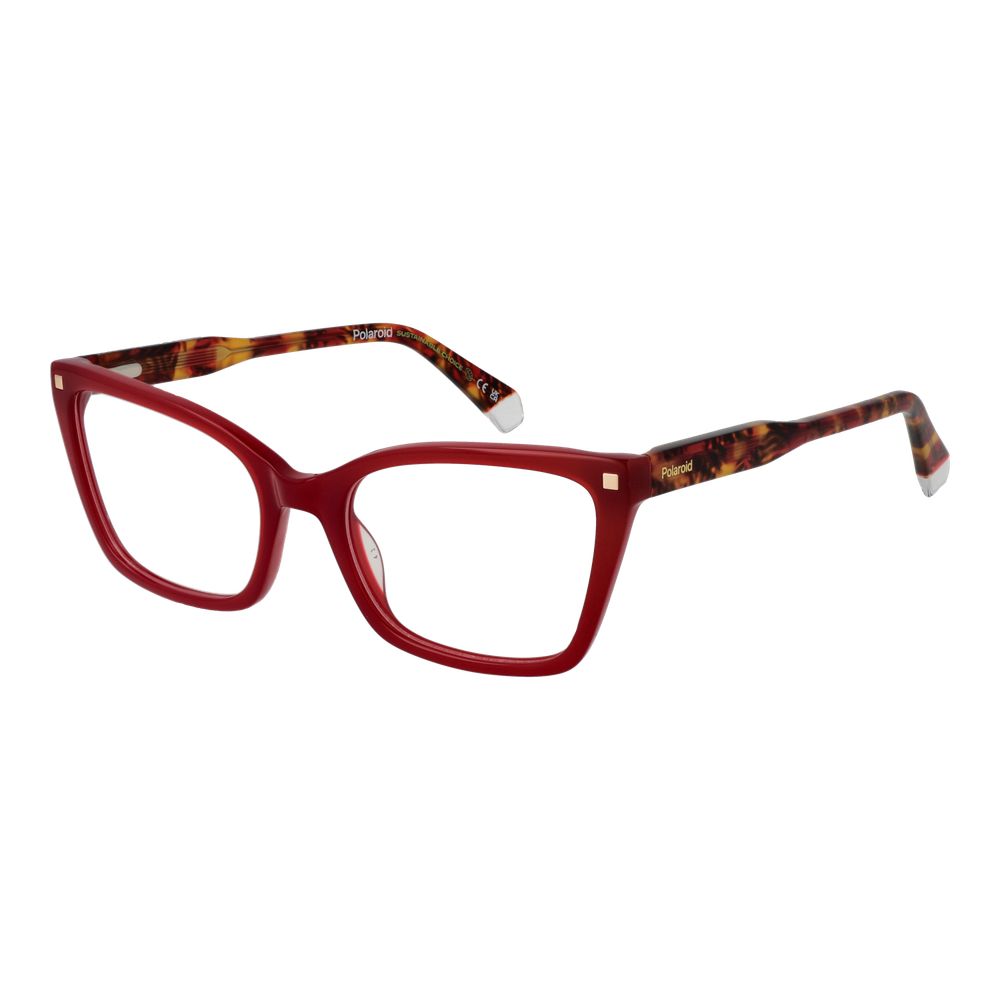 Polaroid Red Glasses Frames for Women