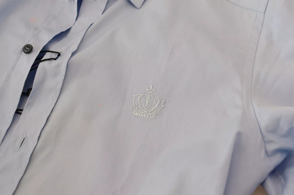 Dolce & Gabbana Blue Dress Shirt for Men additional view