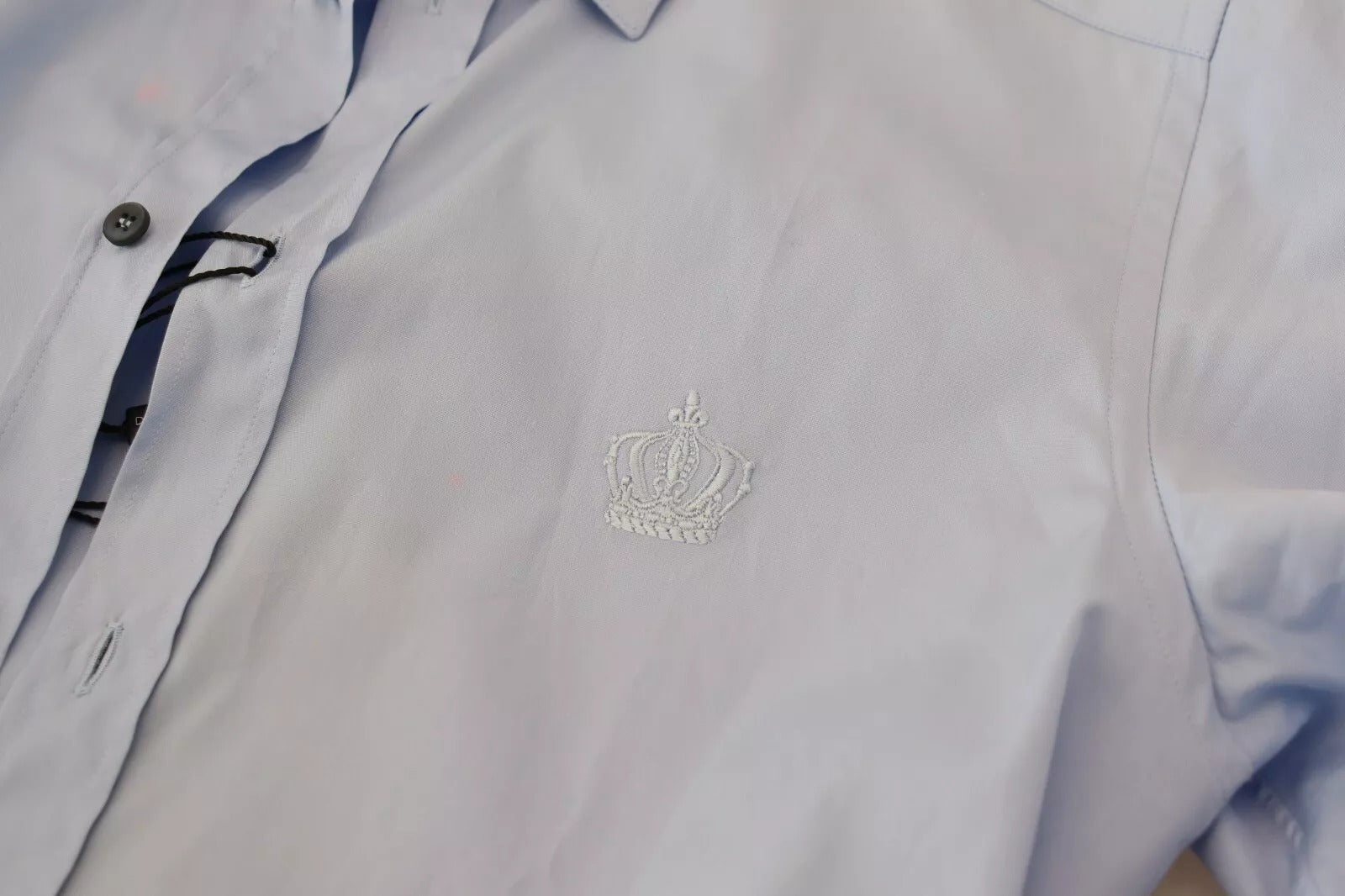 Dolce & Gabbana Blue Dress Shirt for Men additional view