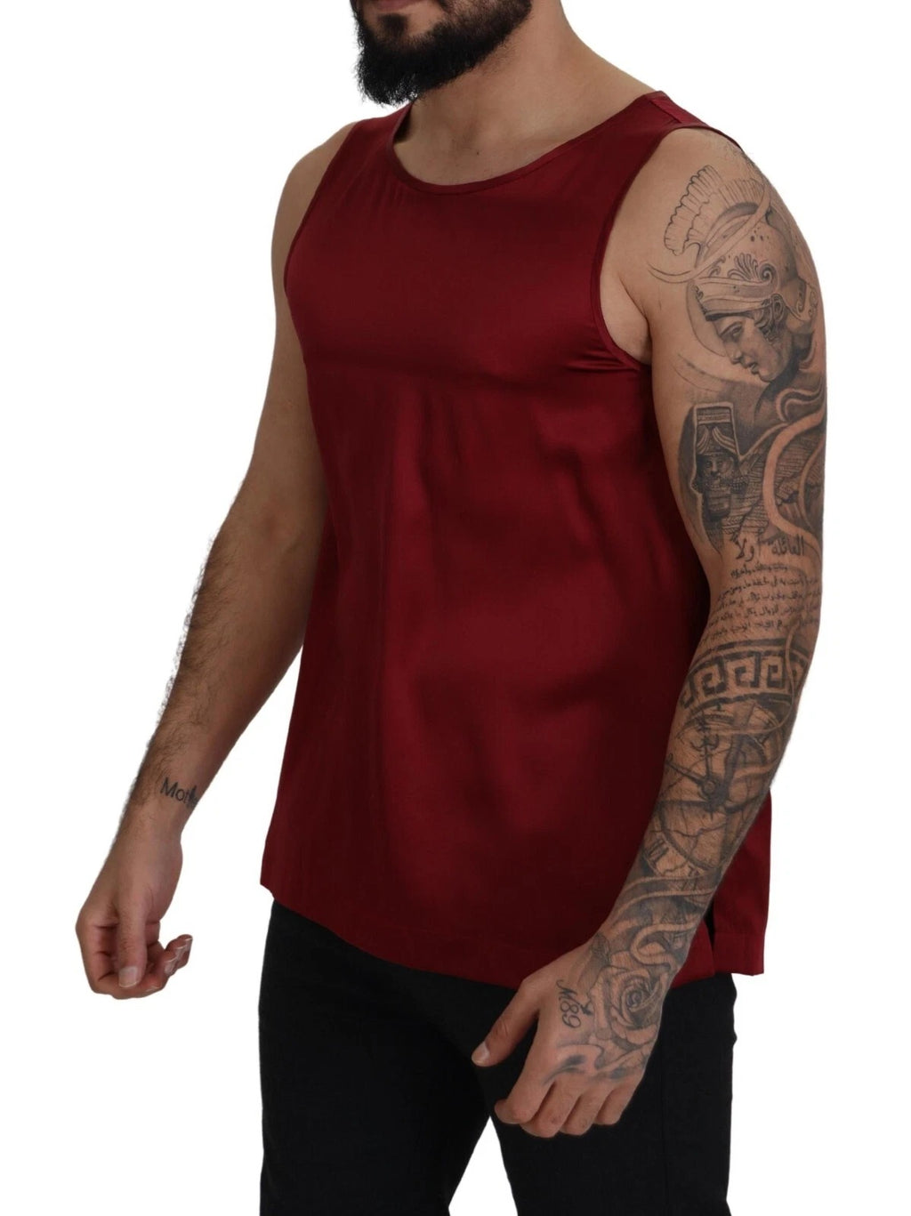 Dolce & Gabbana Red Tank Tops T for Men detail view