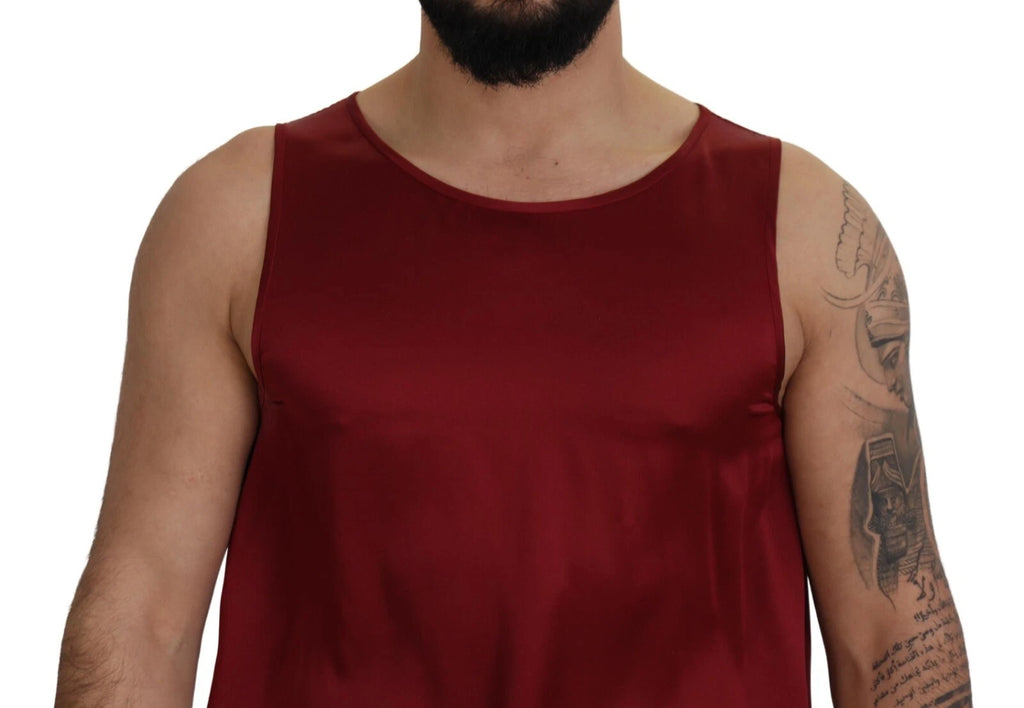 Dolce & Gabbana Red Tank Tops T for Men additional view