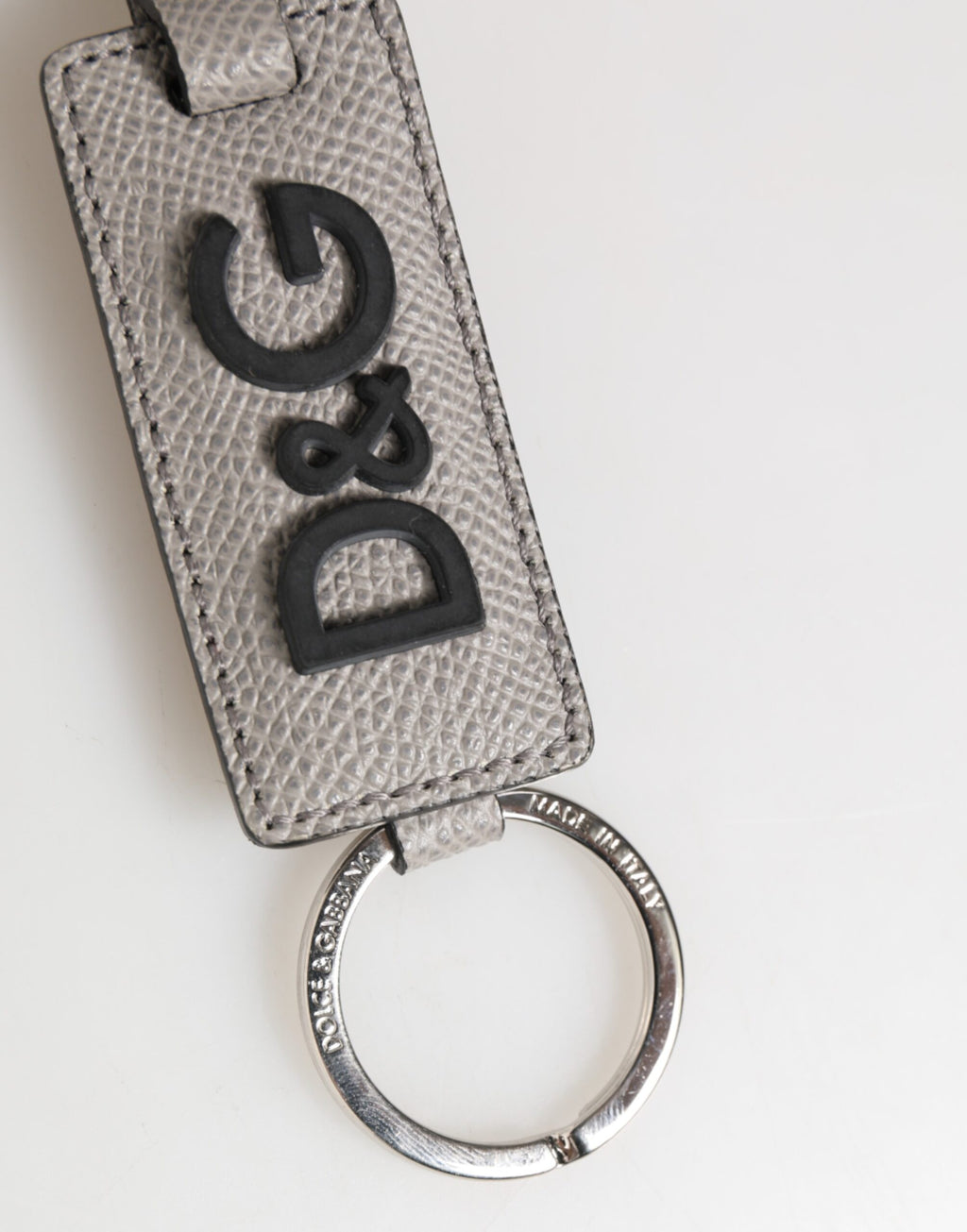 Dolce & Gabbana Grey Keychains for Men side view