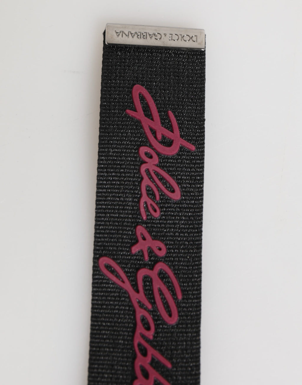 Dolce & Gabbana Black Keychains for Men side view