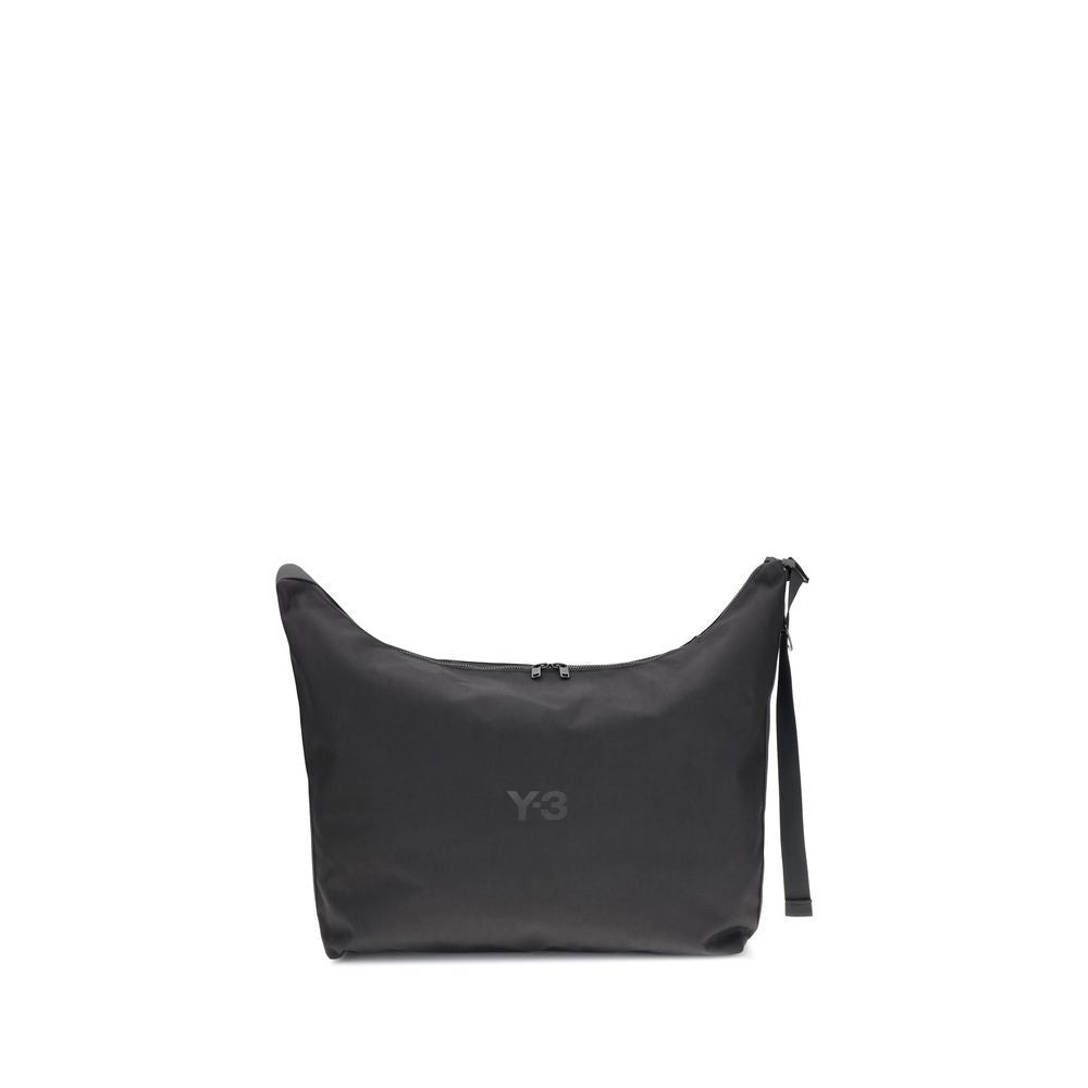 Y-3 Black Polyamide Shoulder Bag