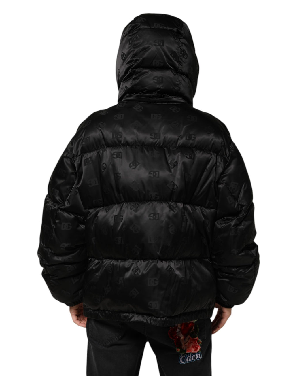 Dolce & Gabbana Black Hoodie for Men side view