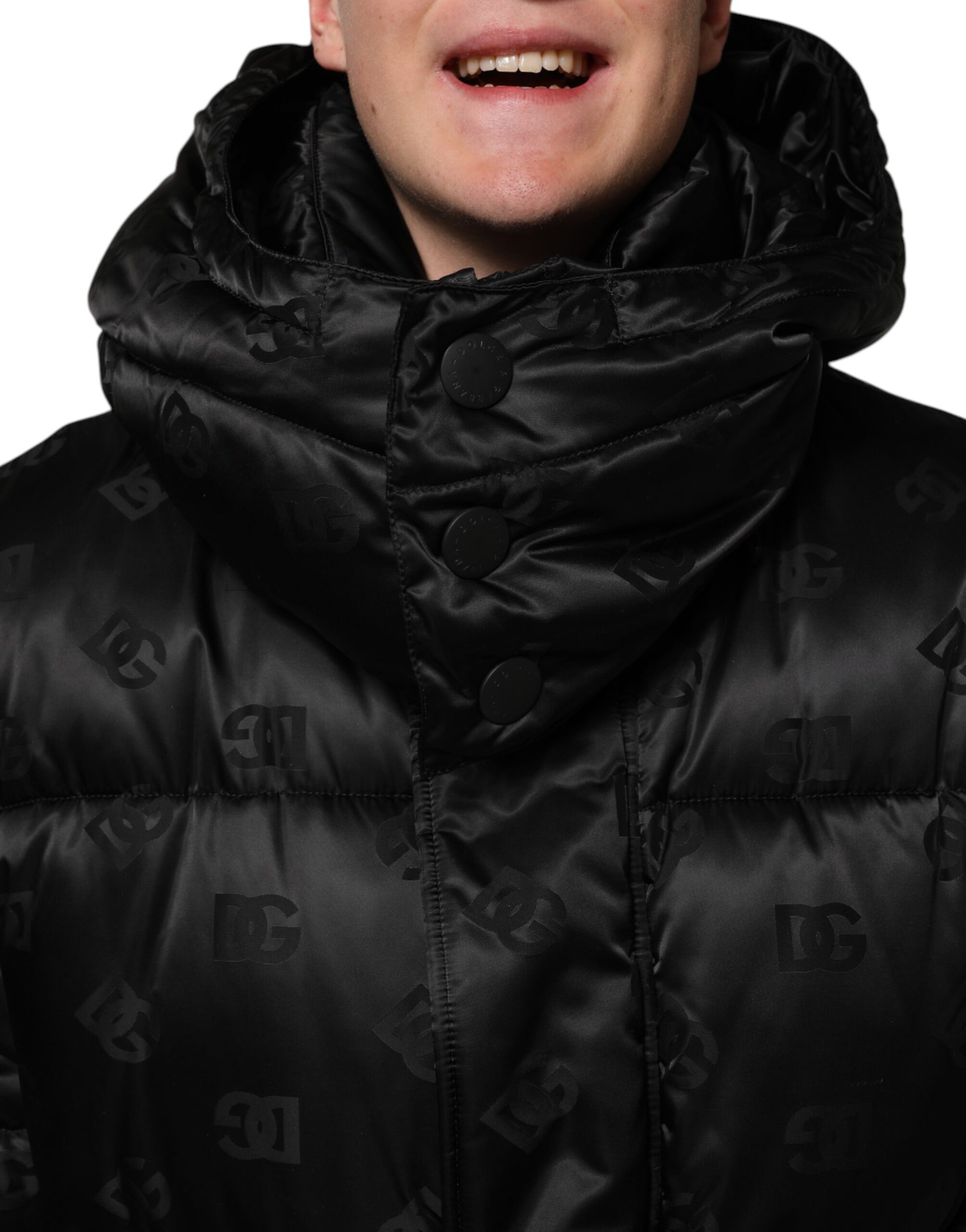Dolce & Gabbana Black Hoodie for Men additional view