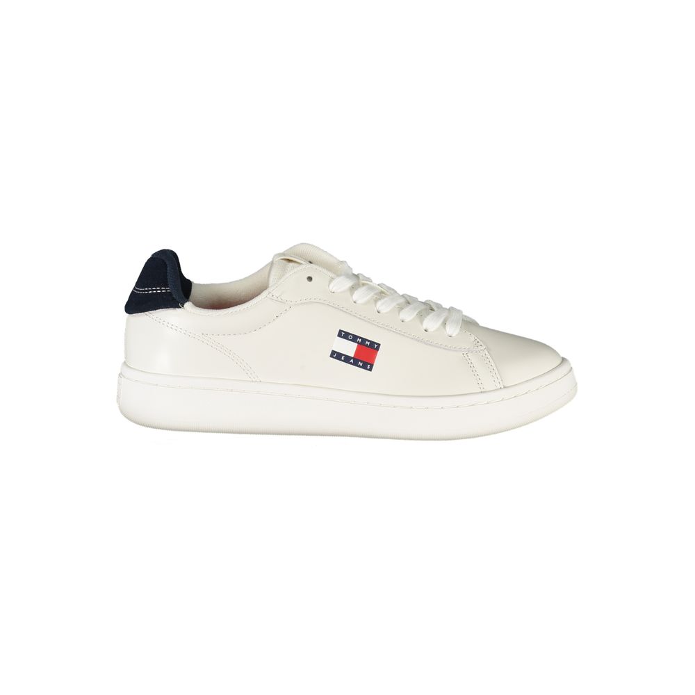 Baskets Tommy Hilfiger en Polyuréthane Blanc pour Femme