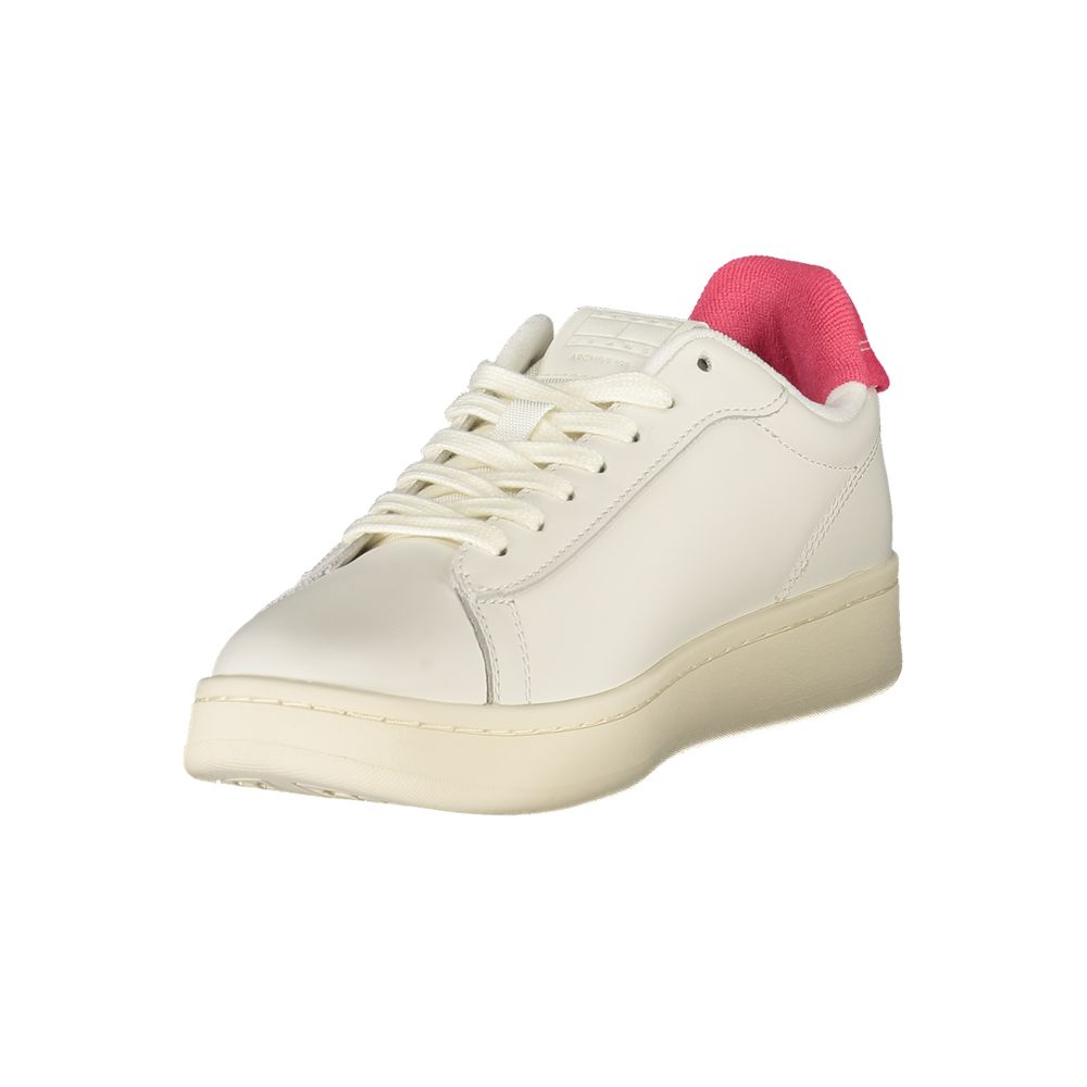 Baskets Tommy Hilfiger en Polyuréthane Blanc pour Femme
