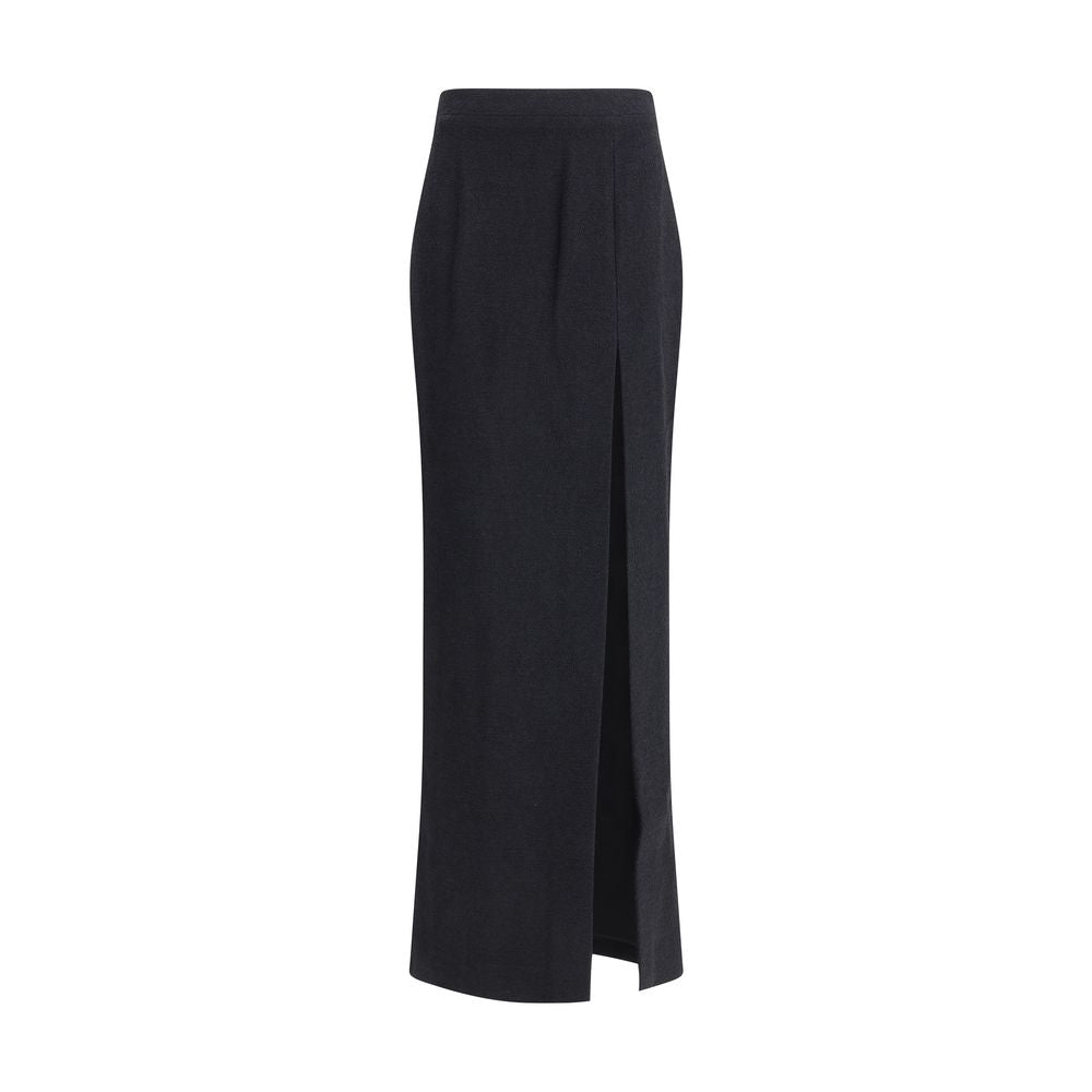 Alessandra Rich Black Long Skirt for Women
