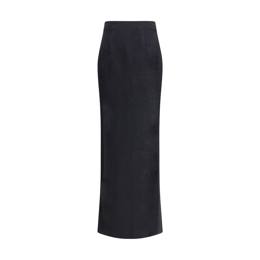 Alessandra Rich Black Long Skirt for Women alternate view