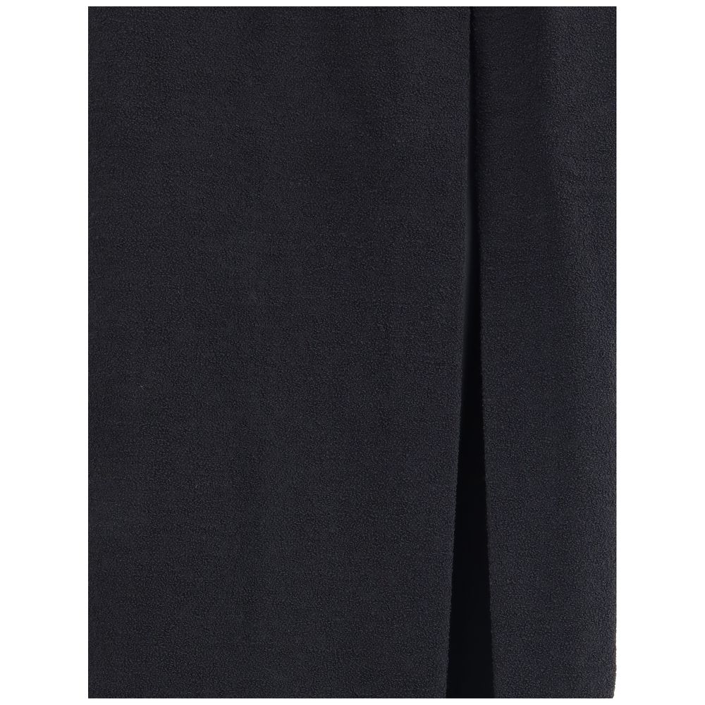 Alessandra Rich Black Long Skirt for Women detail view