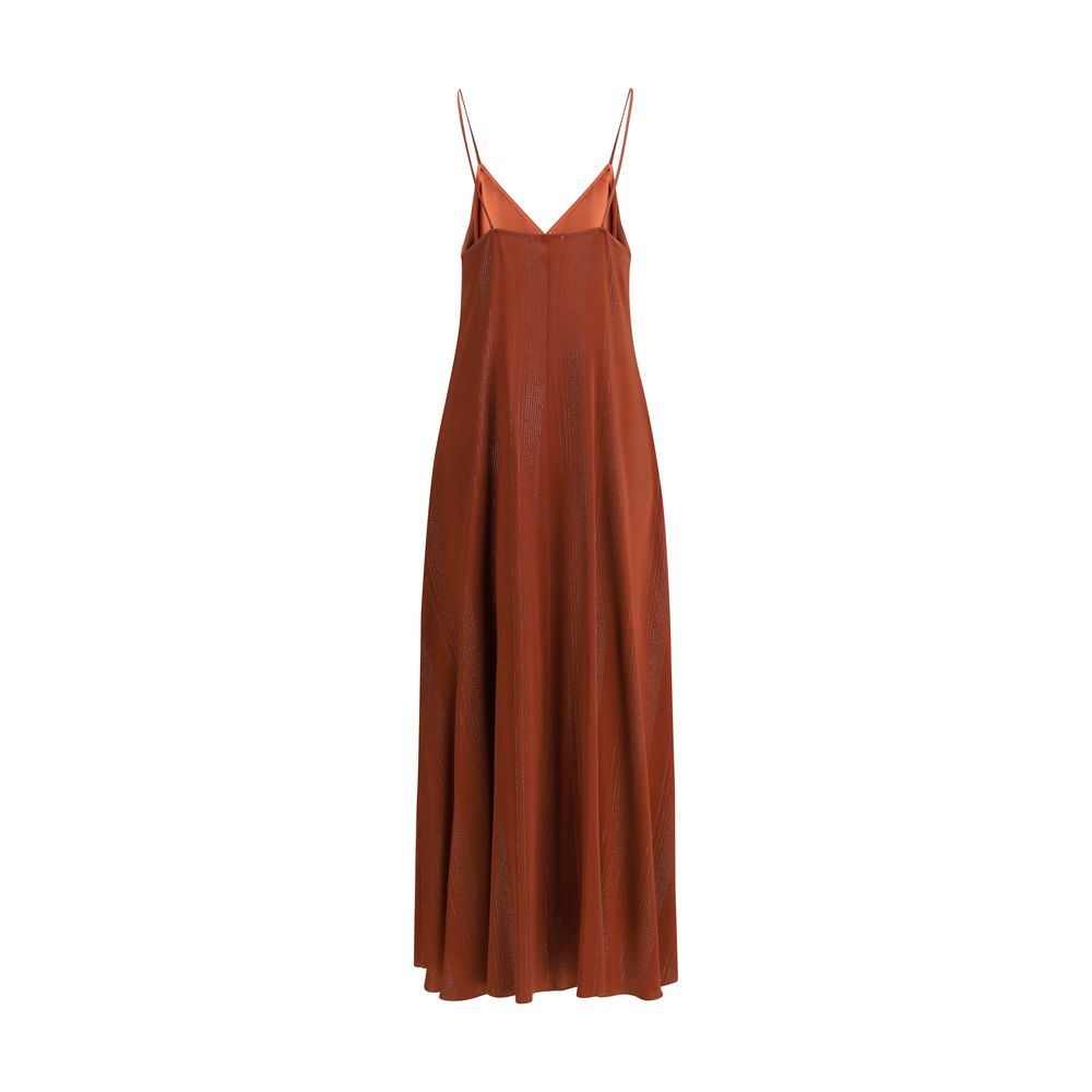 Forte_Forte Langes Seidenkleid