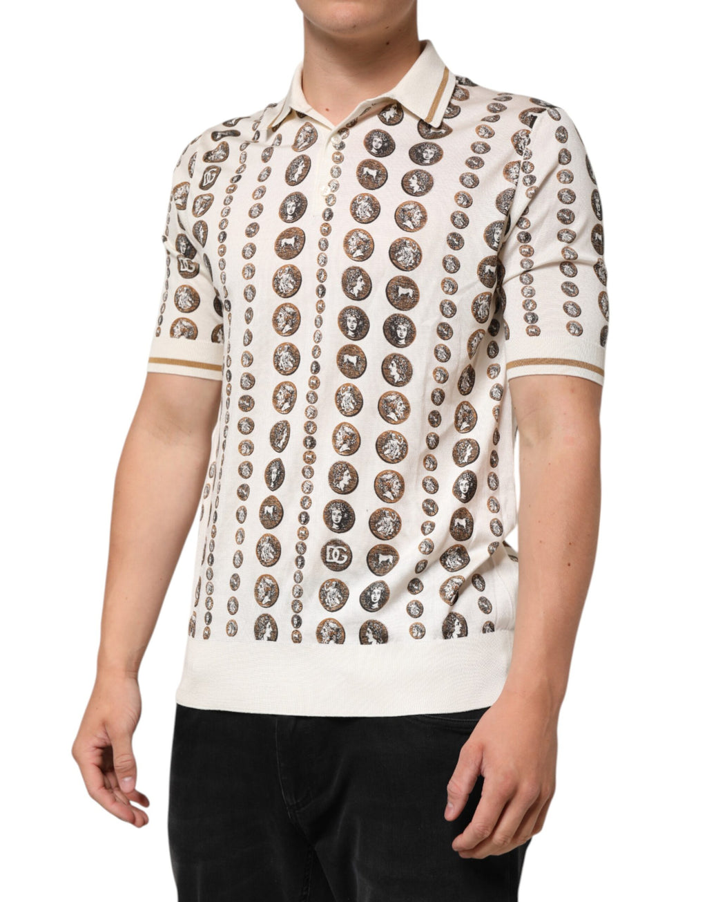 Dolce & Gabbana White Shirt for Men detail view