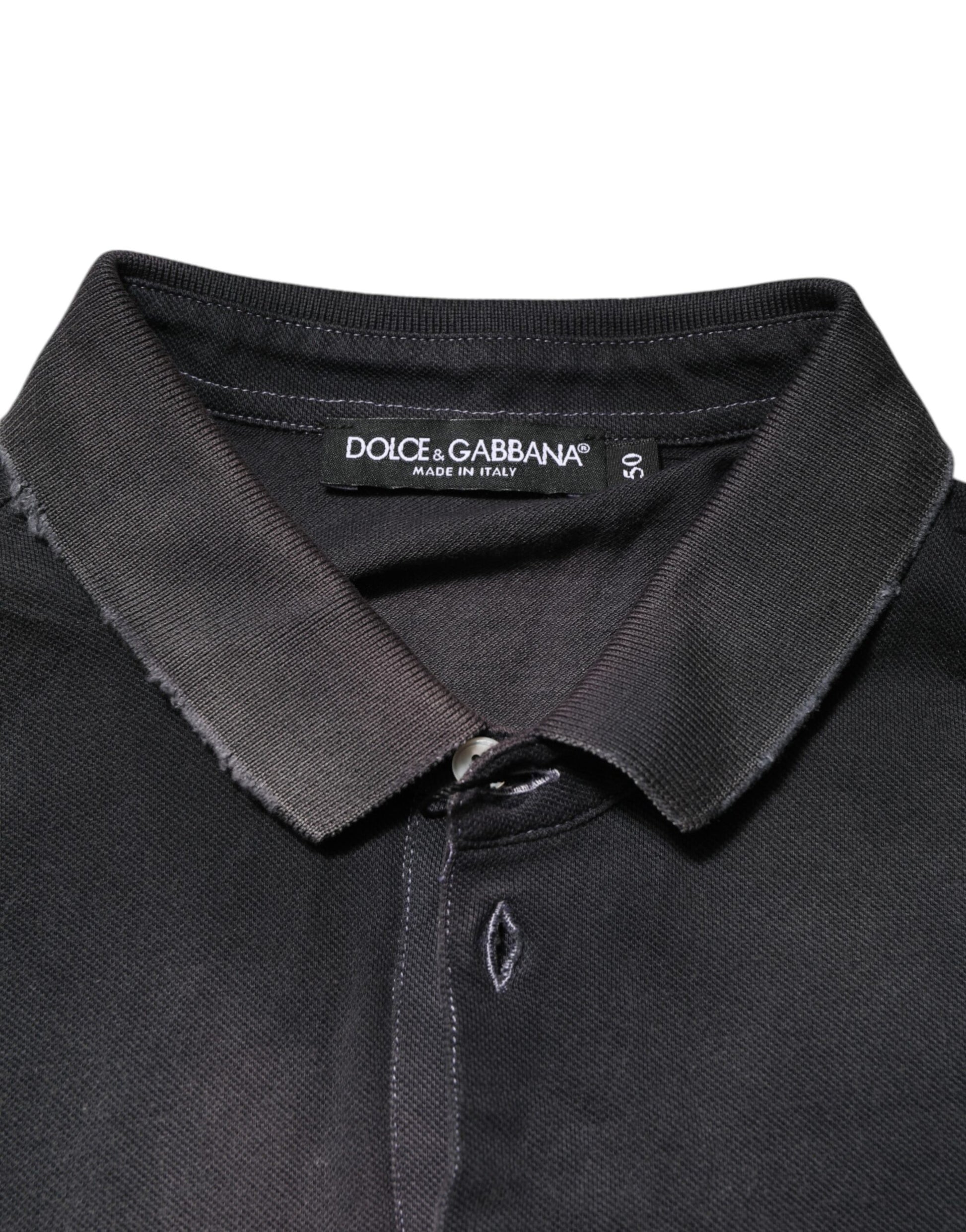 Dolce & Gabbana Grey Polo Shirt for Men additional view