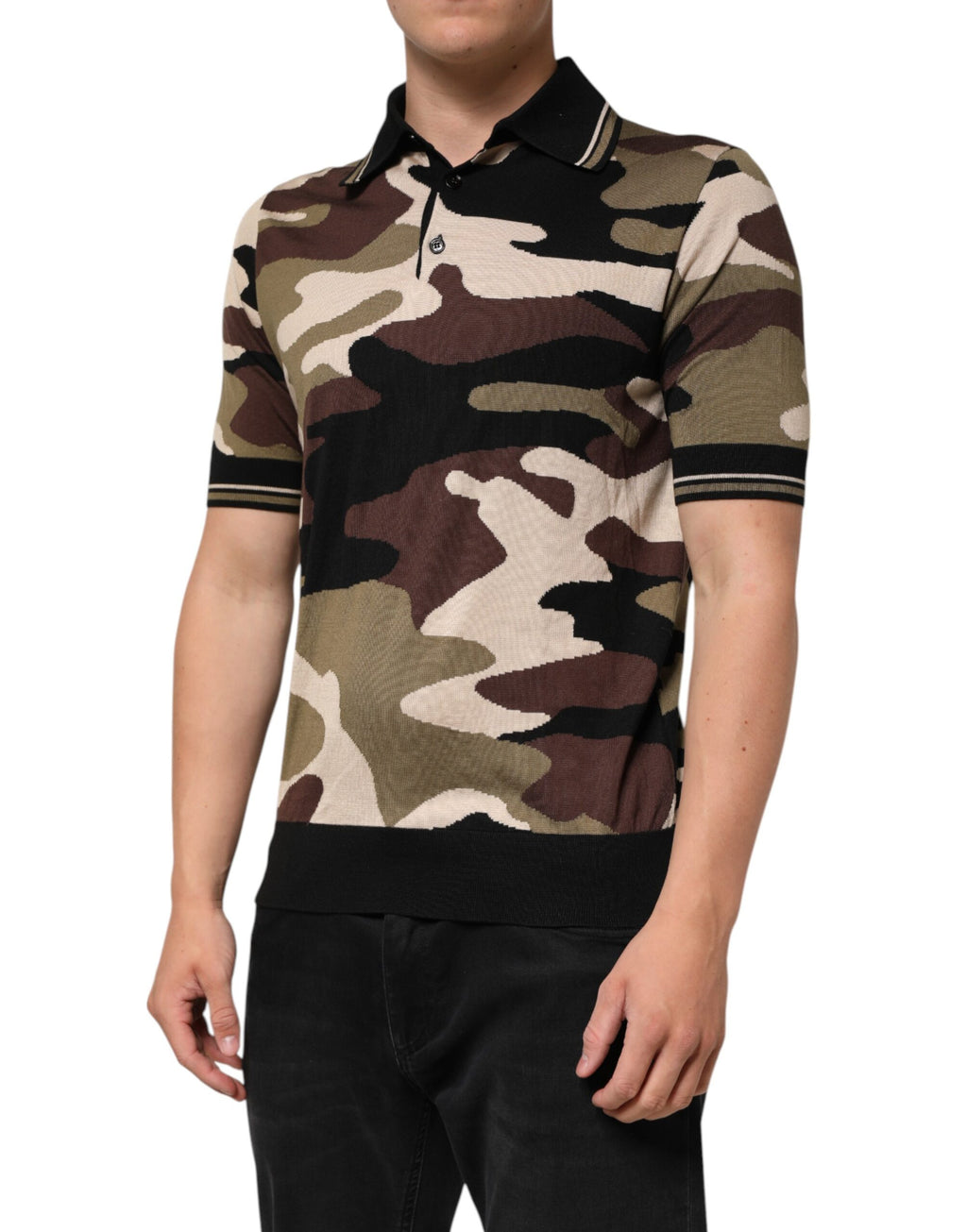 Dolce & Gabbana Brown Shirt for Men detail view