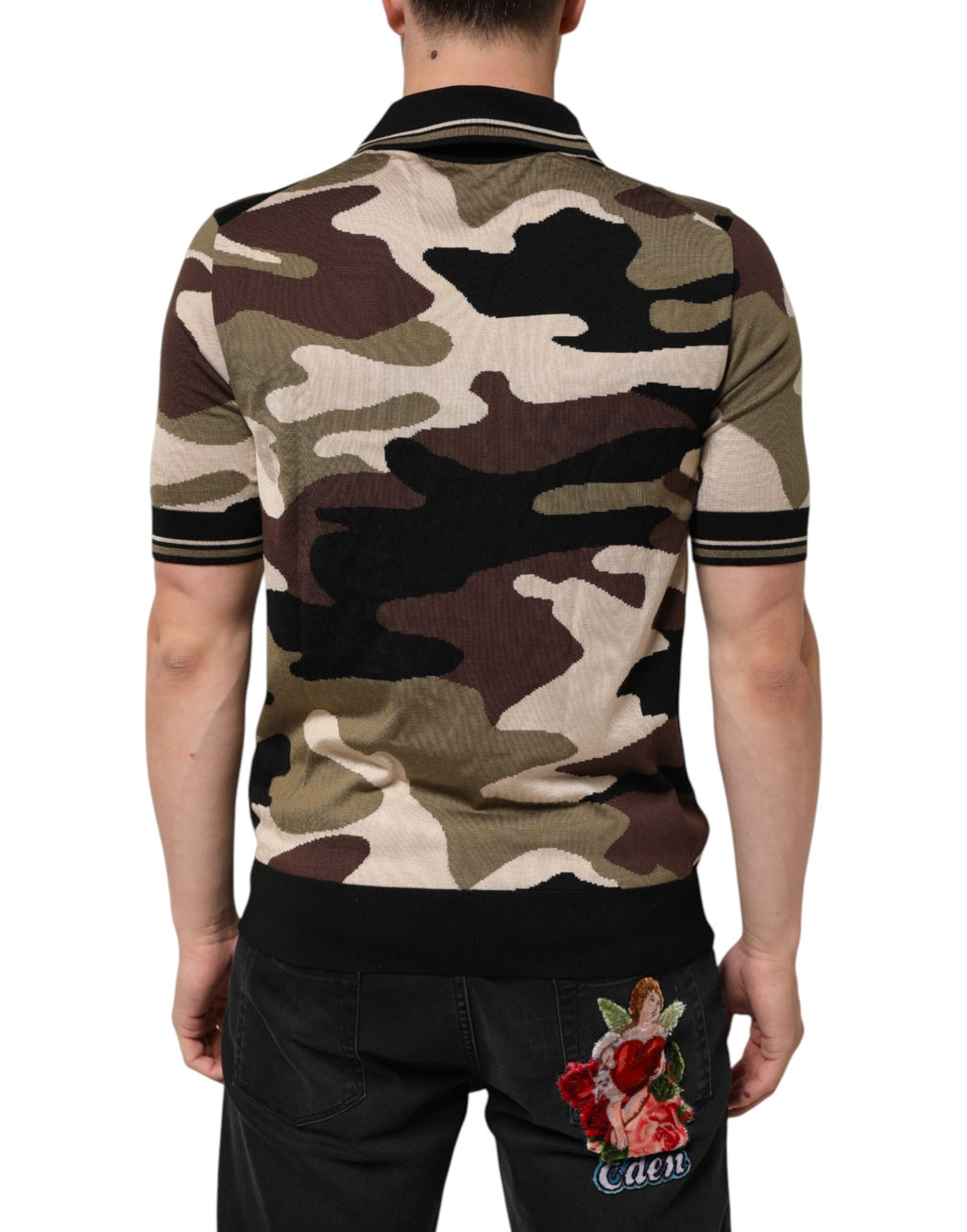Dolce & Gabbana Brown Shirt for Men side view