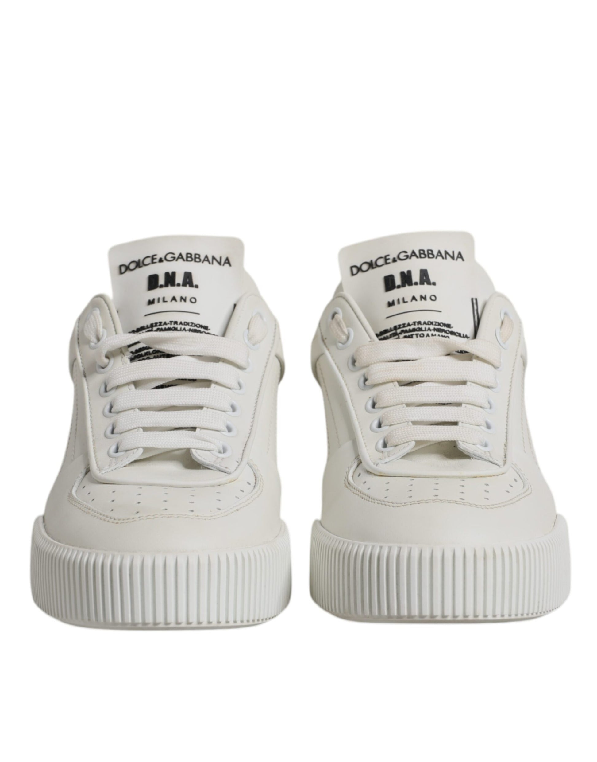 Dolce & Gabbana White Athletic Sneakers for Women detail view