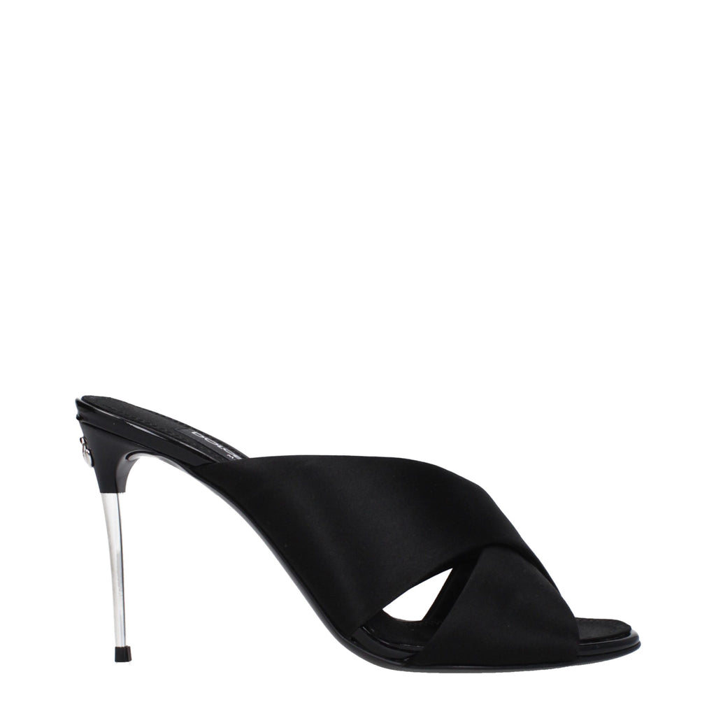 Dolce & Gabbana Black Stiletto Heels for Women