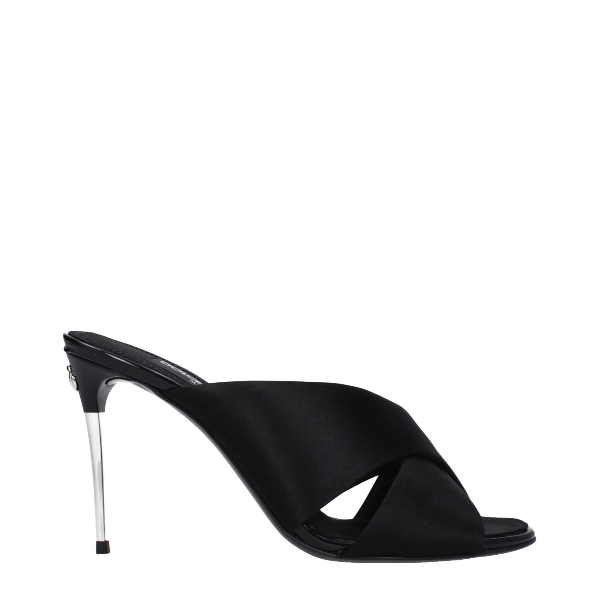 Dolce & Gabbana Black Stiletto Heels for Women