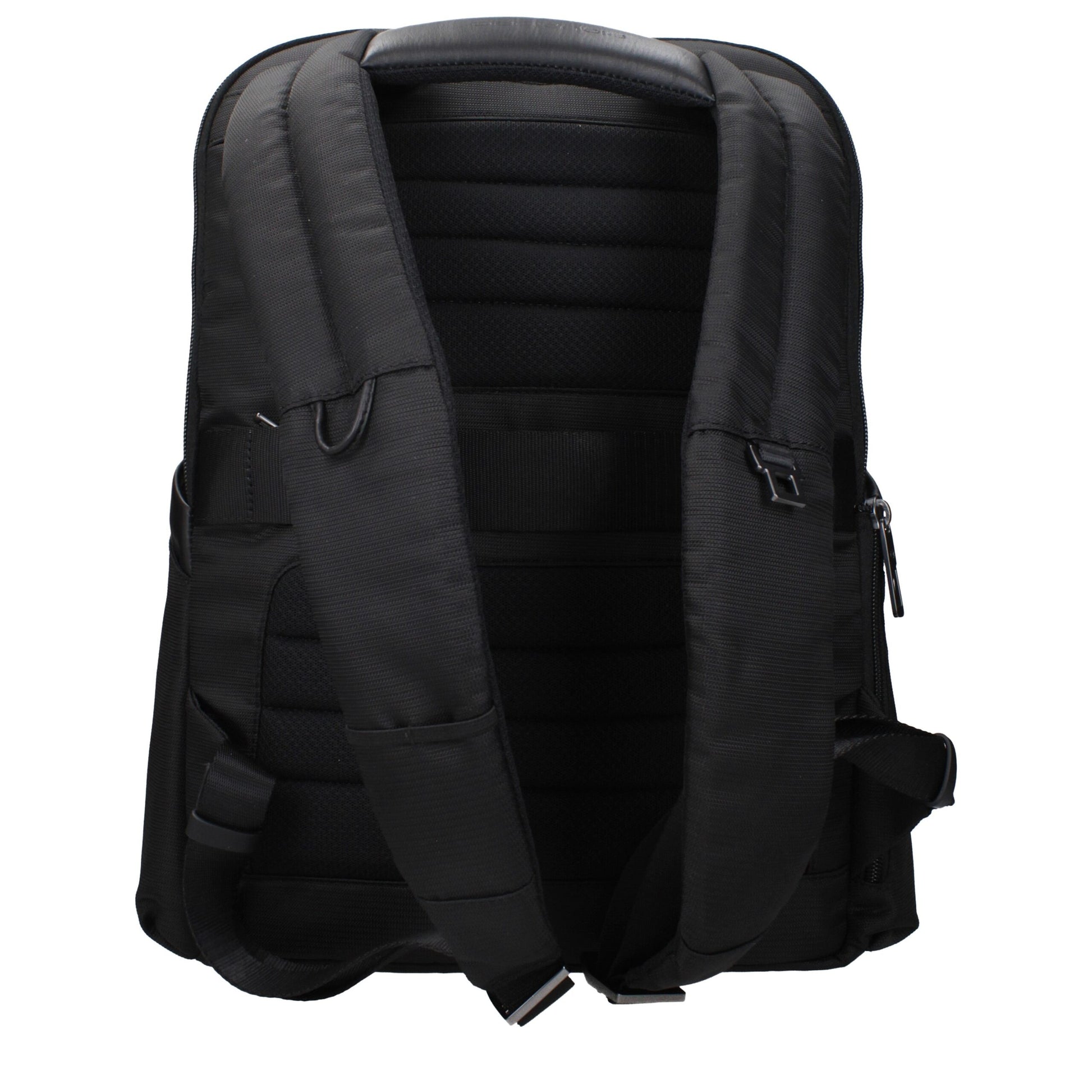 Piquadro Black Nylon Backpack