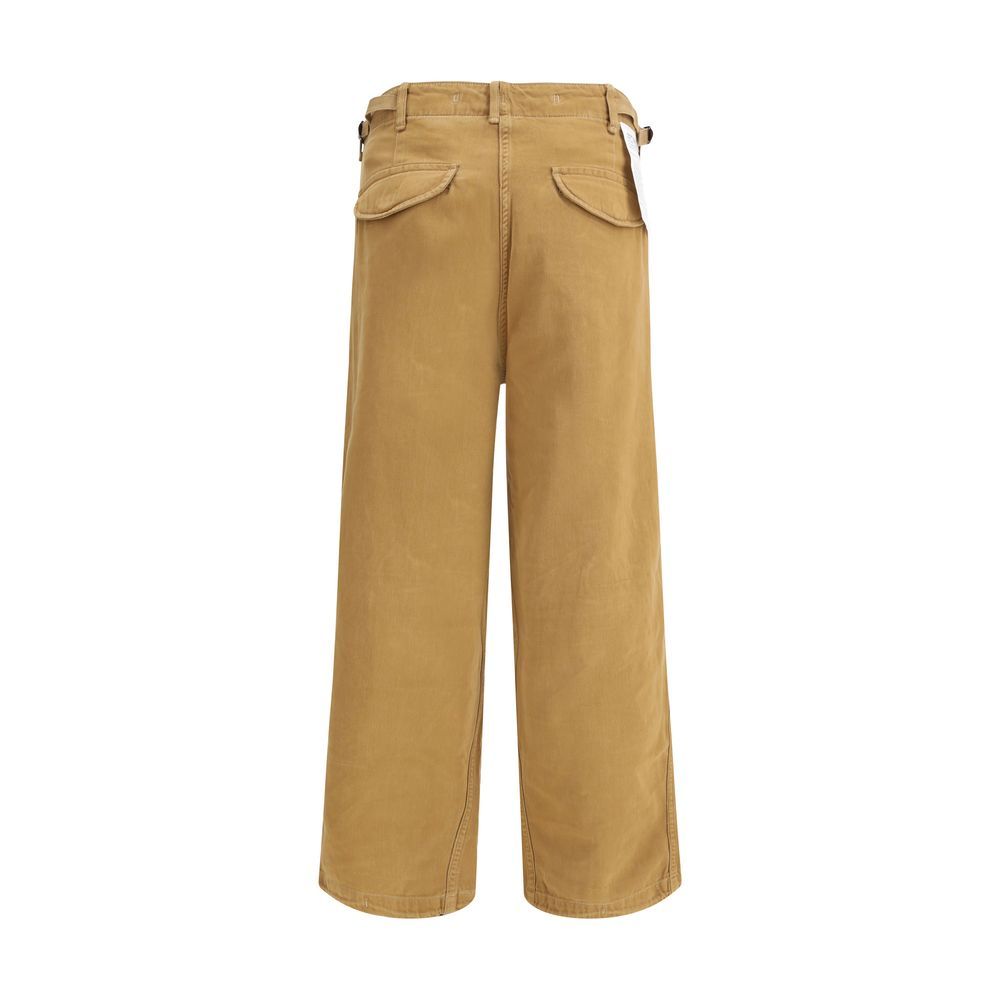 R13 Brown Cotton Cargo Pants
