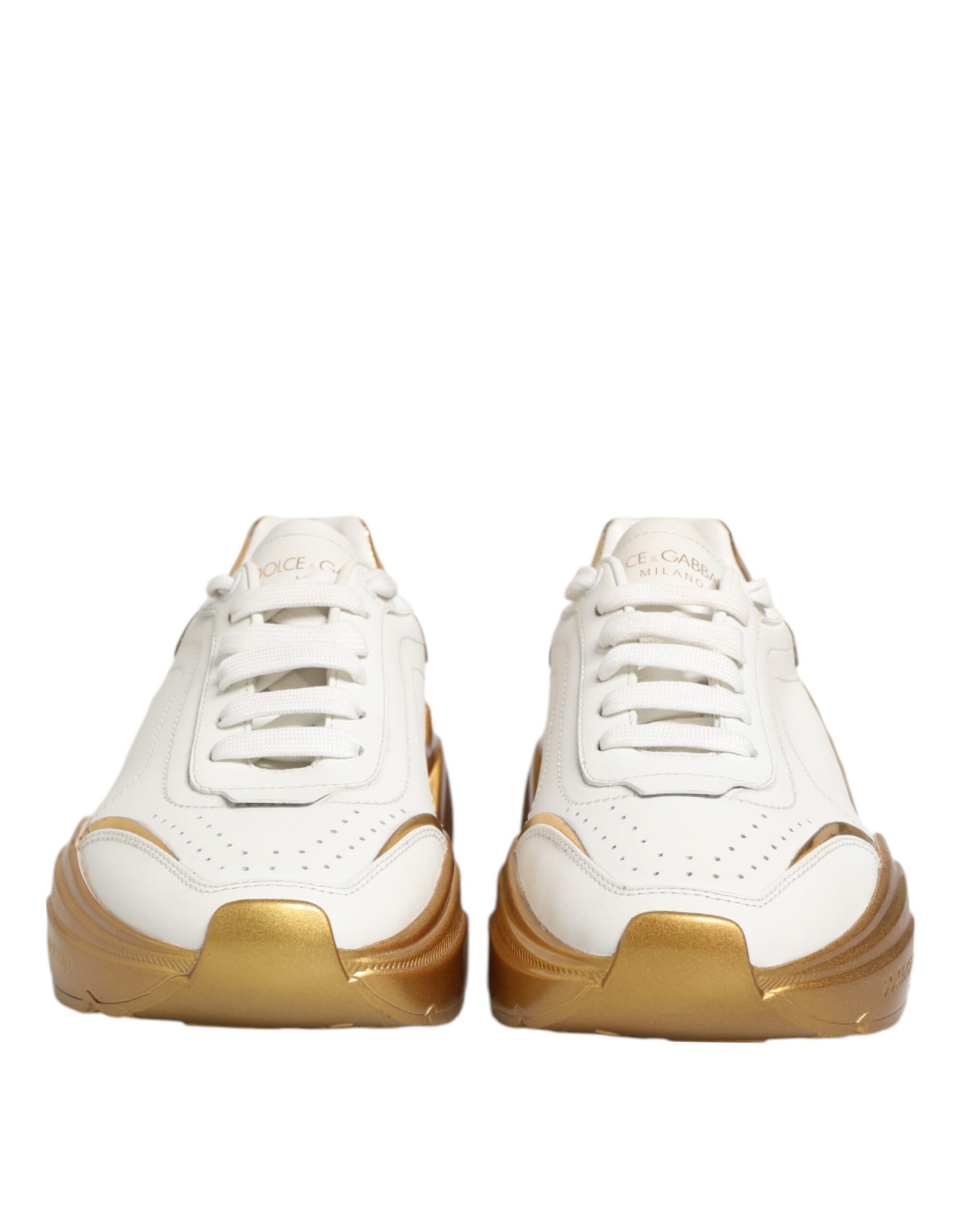 Chaussures femme en cuir blanc DAYMASTER Dolce & Gabbana