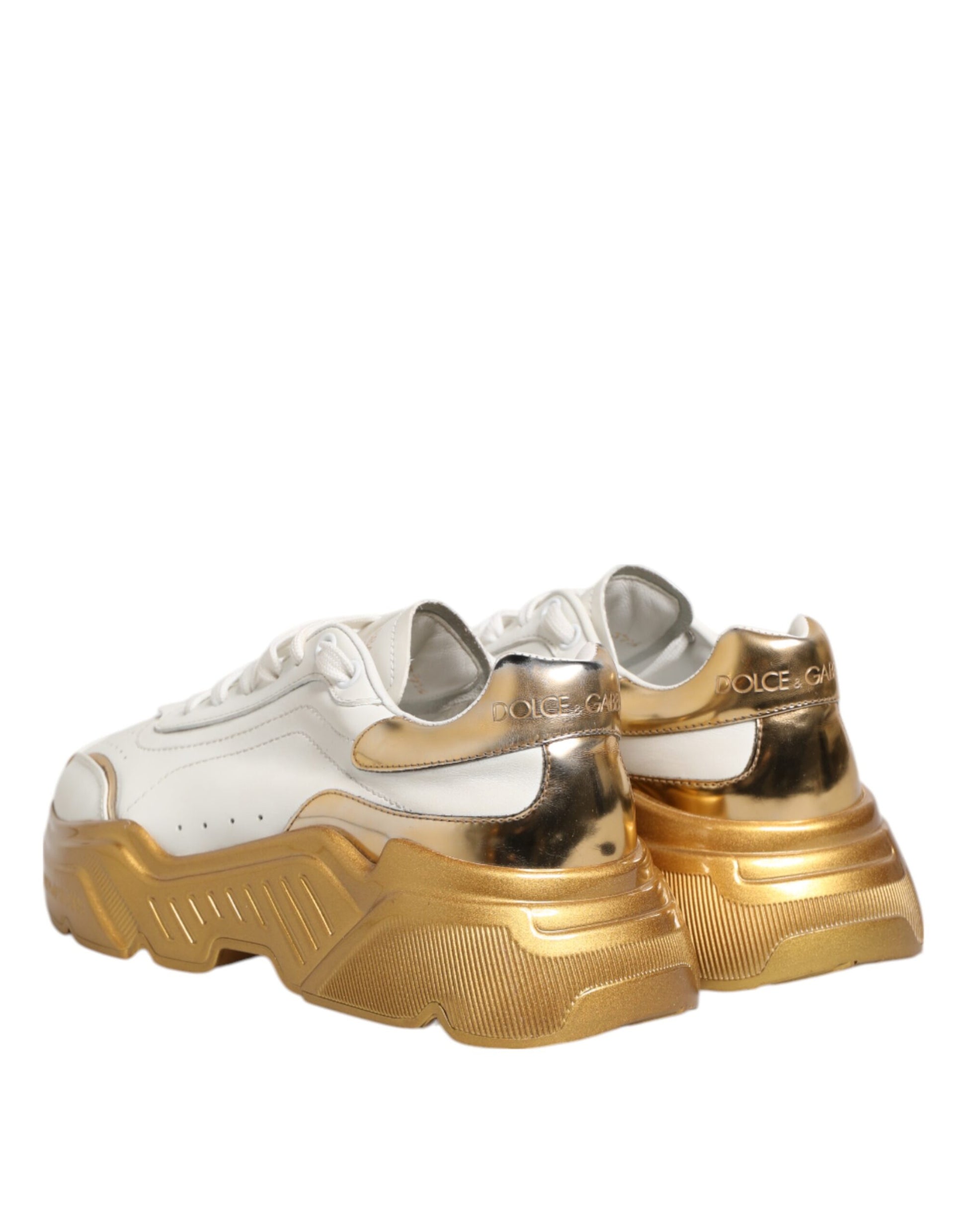 Chaussures femme en cuir blanc DAYMASTER Dolce & Gabbana