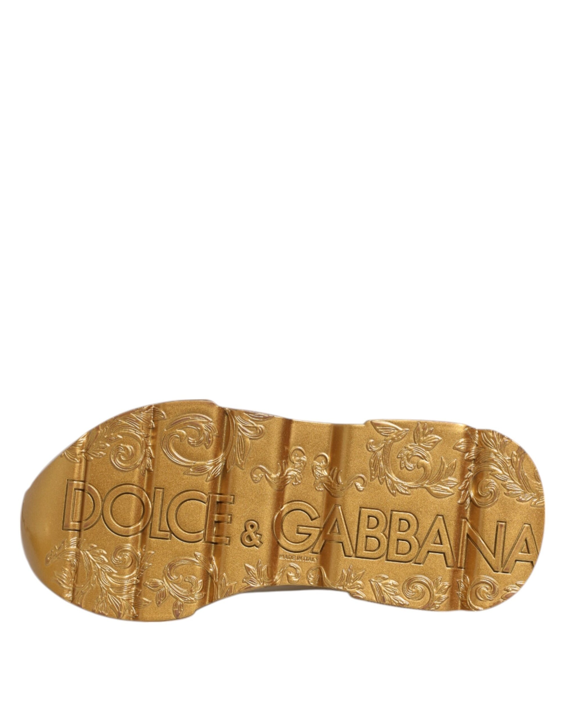 Chaussures femme en cuir blanc DAYMASTER Dolce & Gabbana