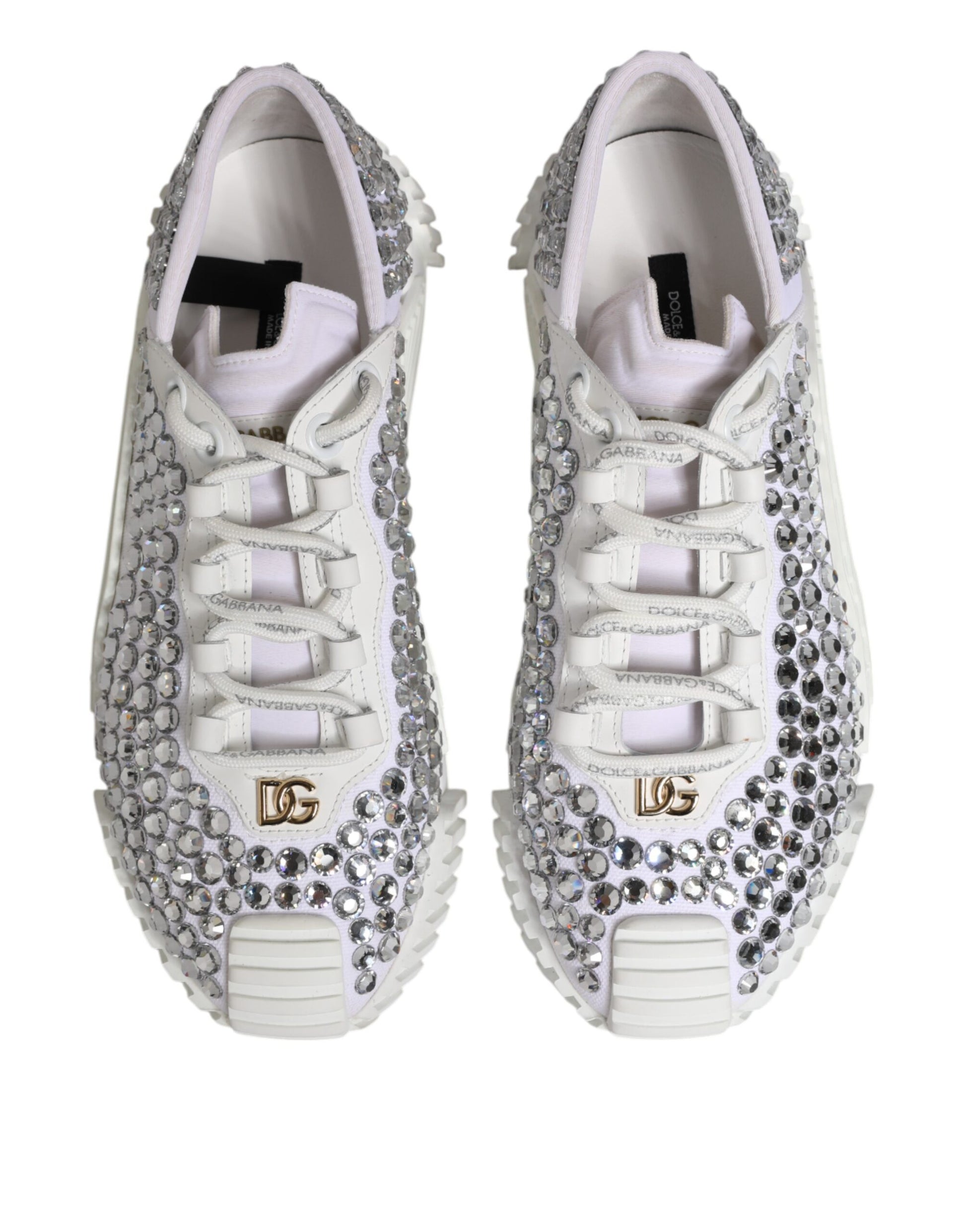 Dolce & Gabbana White Low Top Sneakers for Women alternate view