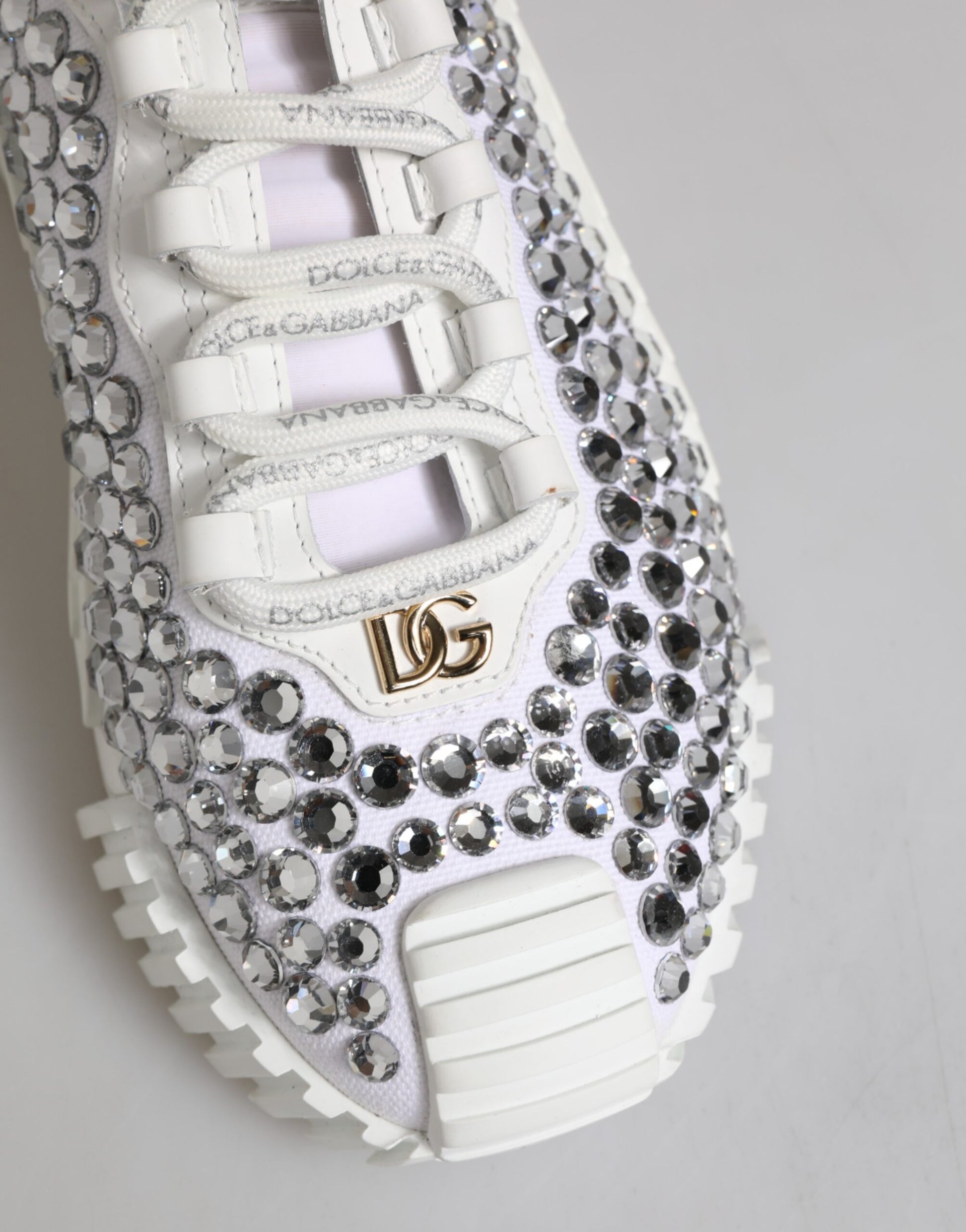 Dolce & Gabbana White Low Top Sneakers for Women additional view