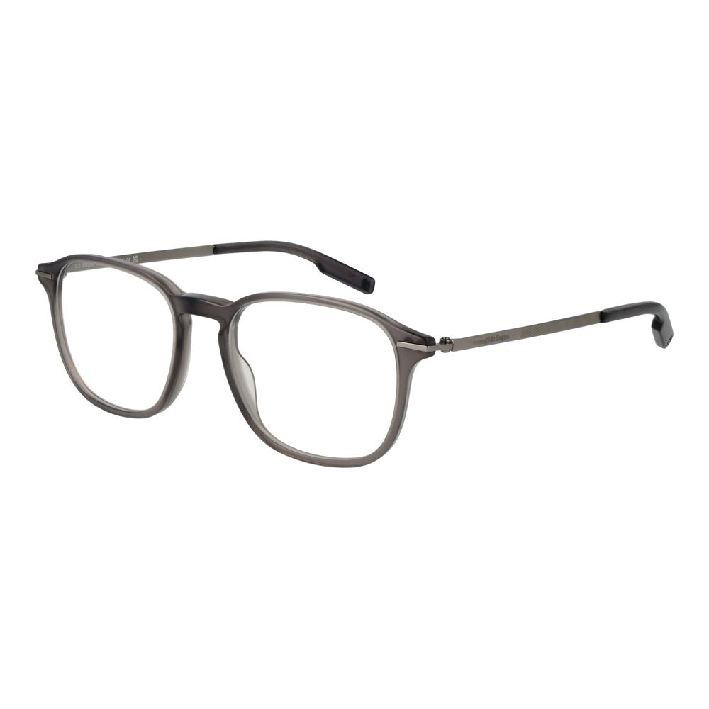 Lunettes (monture) Ermenegildo Zegna grises en acétate