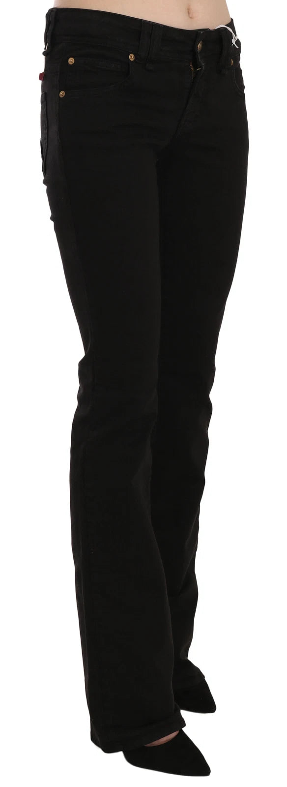 Jean de soirée skinny taille basse noir John Galliano