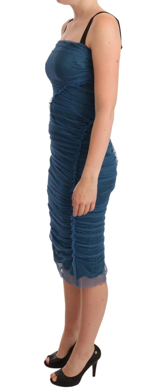 Dolce & Gabbana Blue Midi Dress for Women alternate view