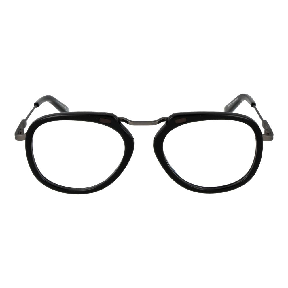 Ermenegildo Zegna Black Glasses Frames for Men alternate view
