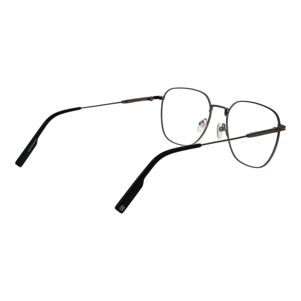 Ermenegildo Zegna Grey Glasses Frames for Men detail view