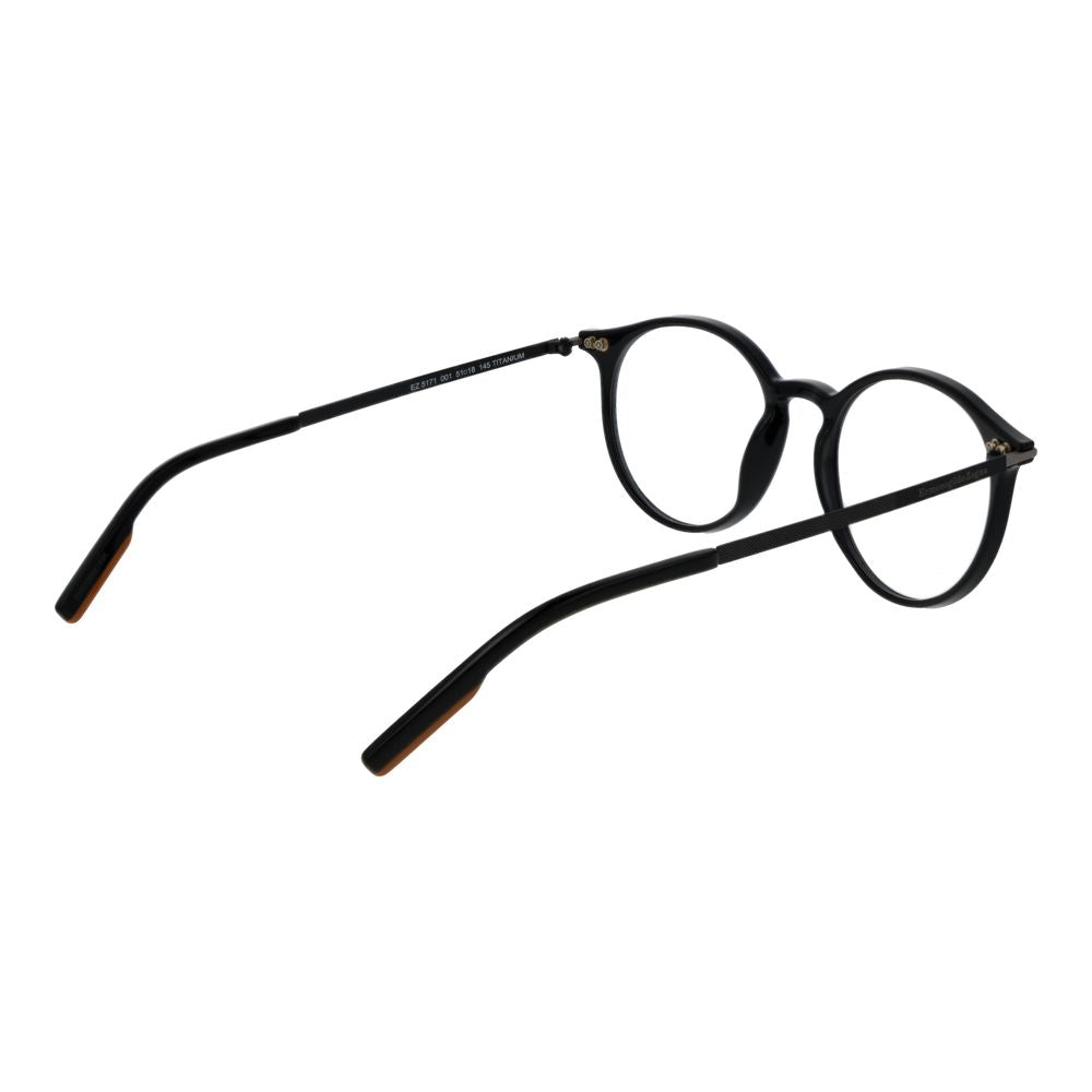 Ermenegildo Zegna Black Glasses Frames Unisex detail view