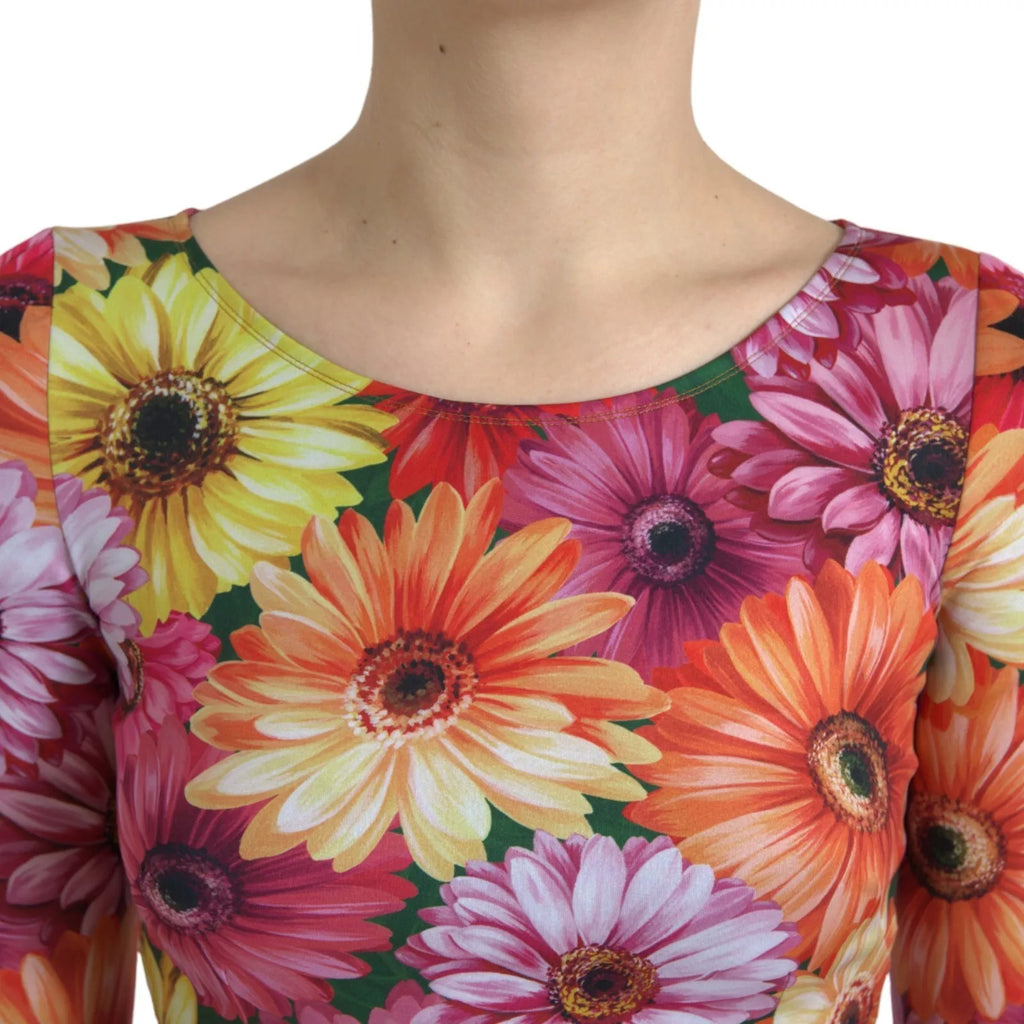 Dolce & Gabbana Multicolor Midi Dress for Women side view