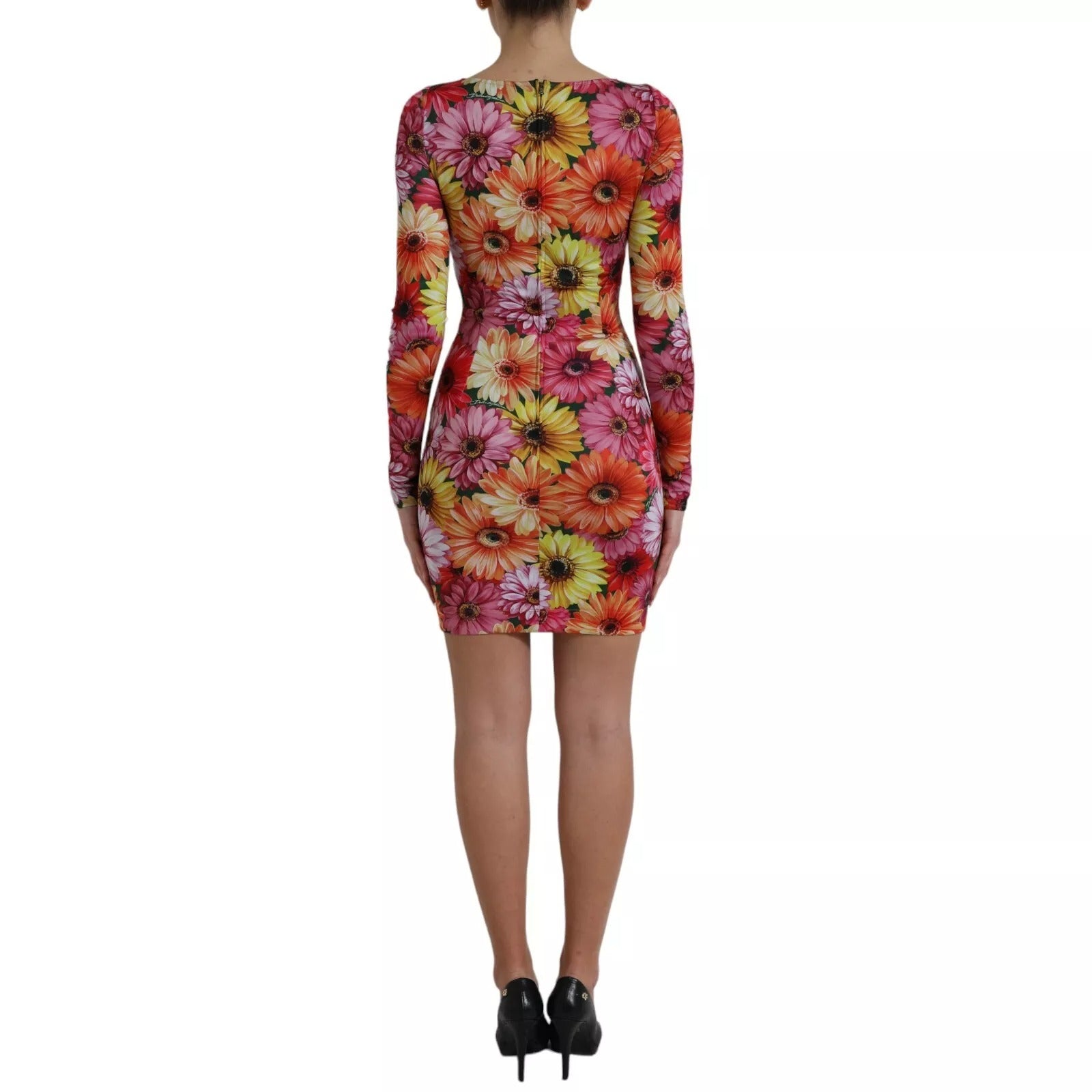 Dolce & Gabbana Multicolor Midi Dress for Women detail view