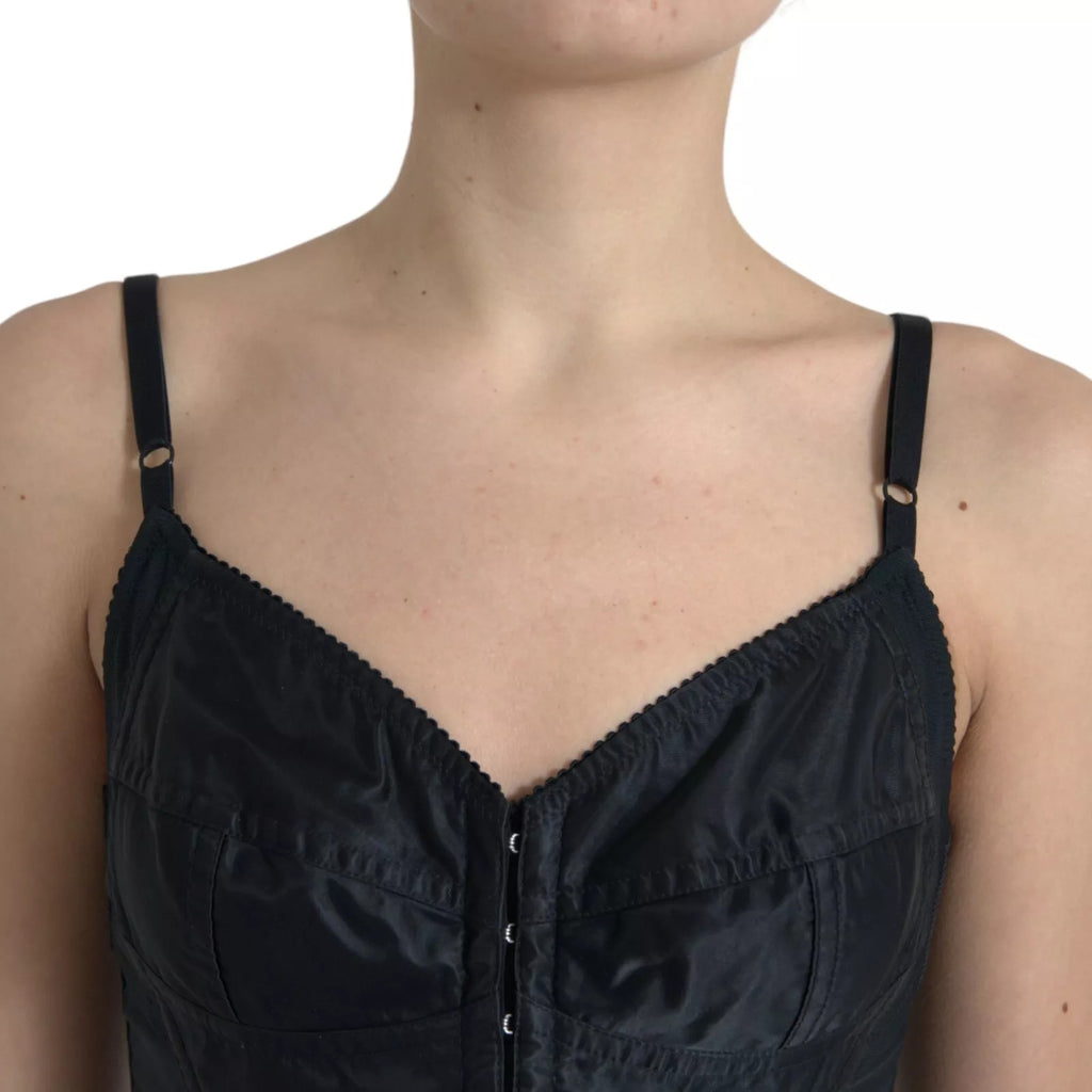 Dolce & Gabbana Black Midi Dress for Women additional view