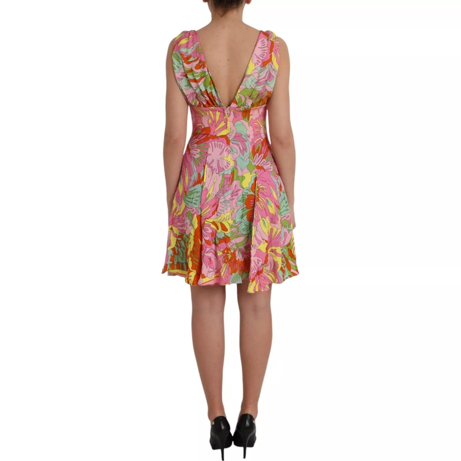 Dolce & Gabbana Multicolor Midi Dress for Women alternate view