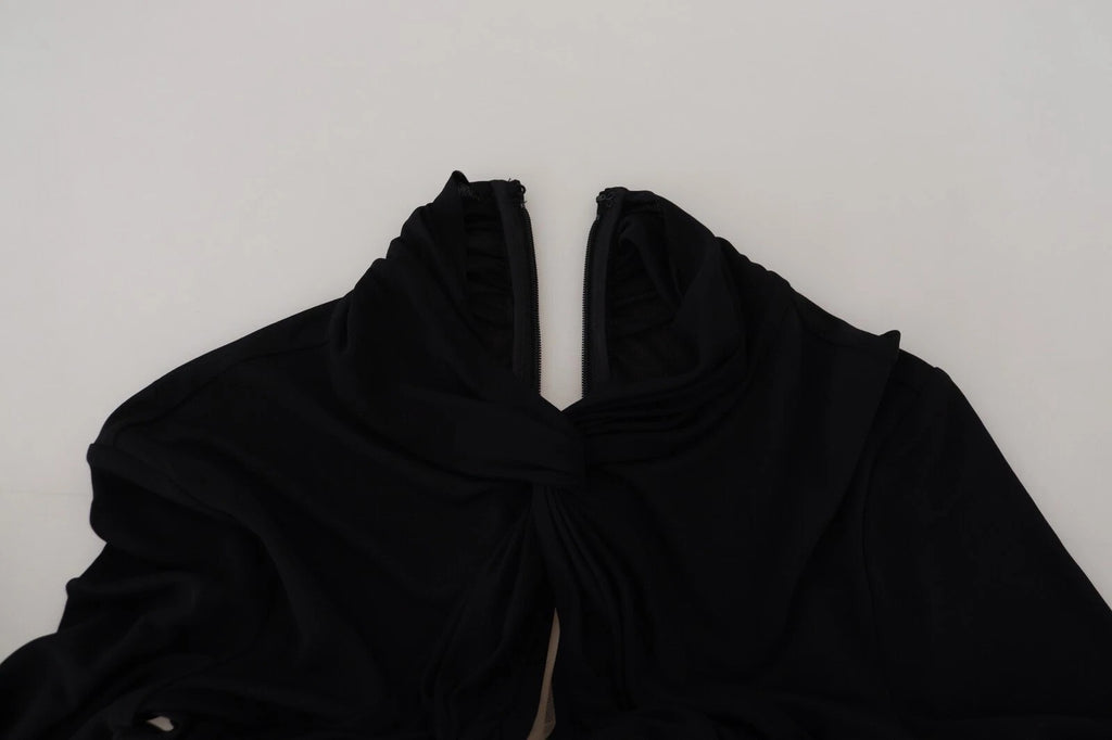 Dsquared² Black Midi Dress for Women additional view