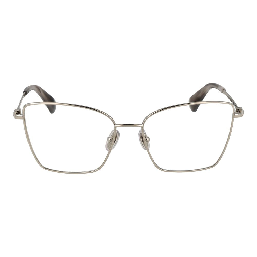 Lunettes (montures) en métal argenté Max Mara