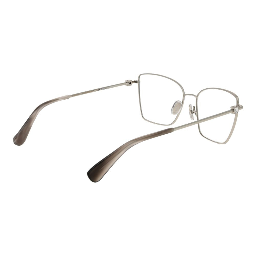 Lunettes (montures) en métal argenté Max Mara