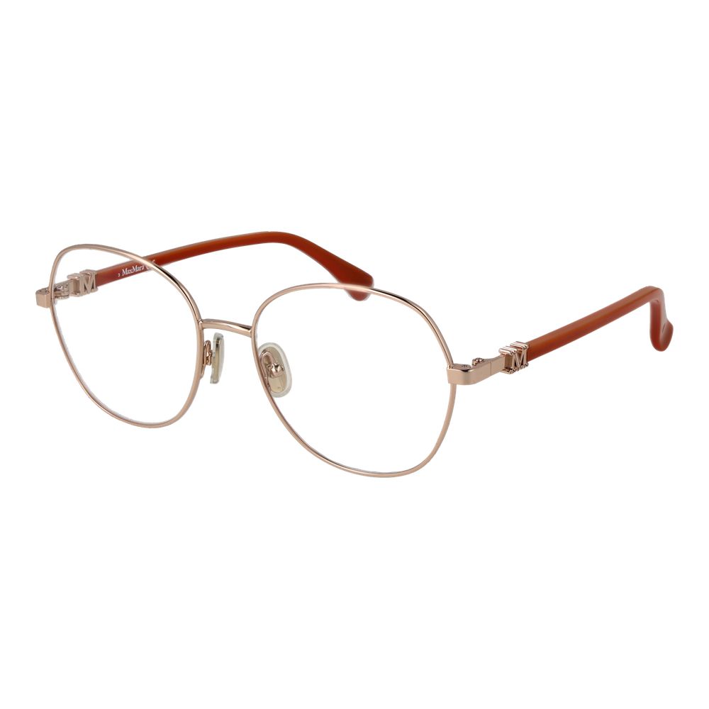 Max Mara Gold Glasses Frames for Women