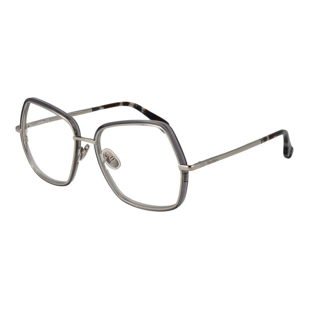 Max Mara Silver Glasses Frames for Women