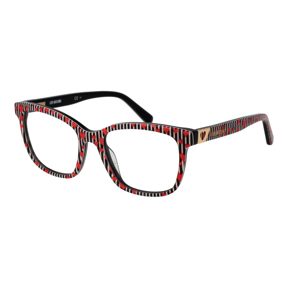 Lunettes (monture) Love Moschino en acétate multicolore