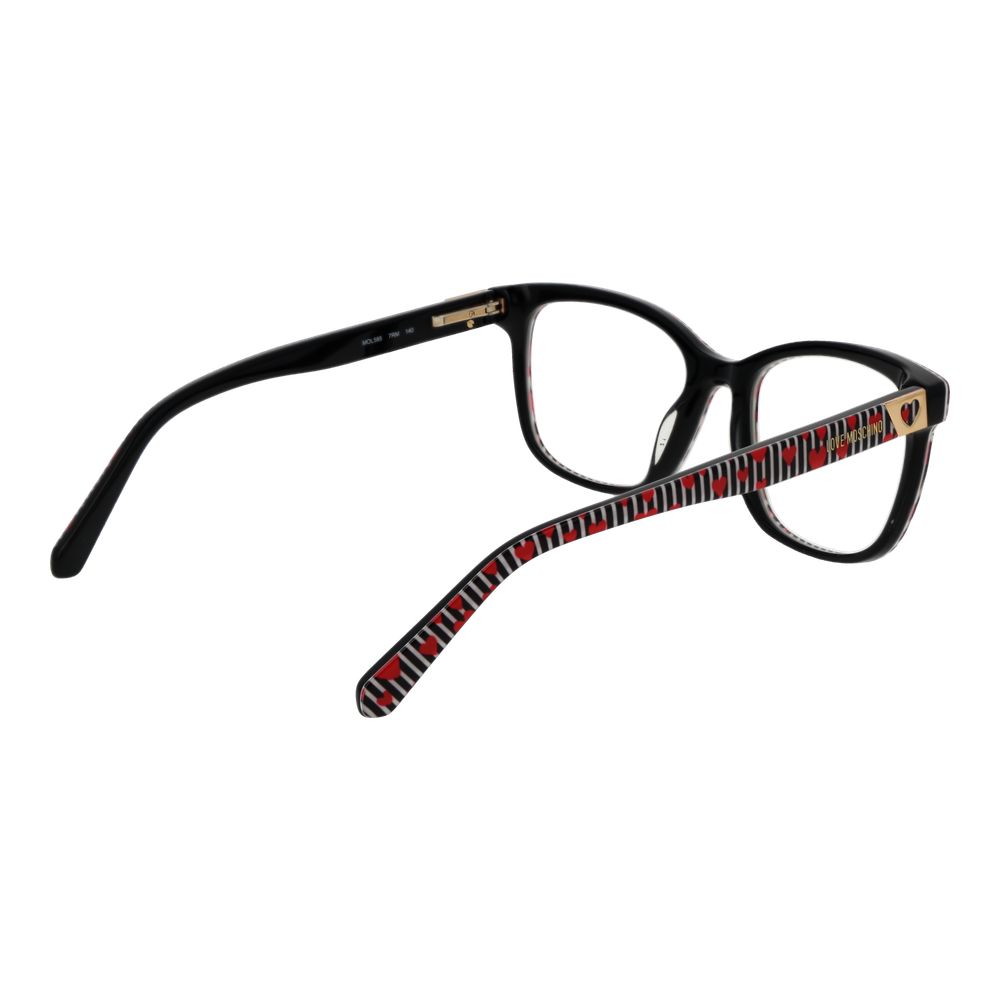 Lunettes (monture) Love Moschino en acétate multicolore