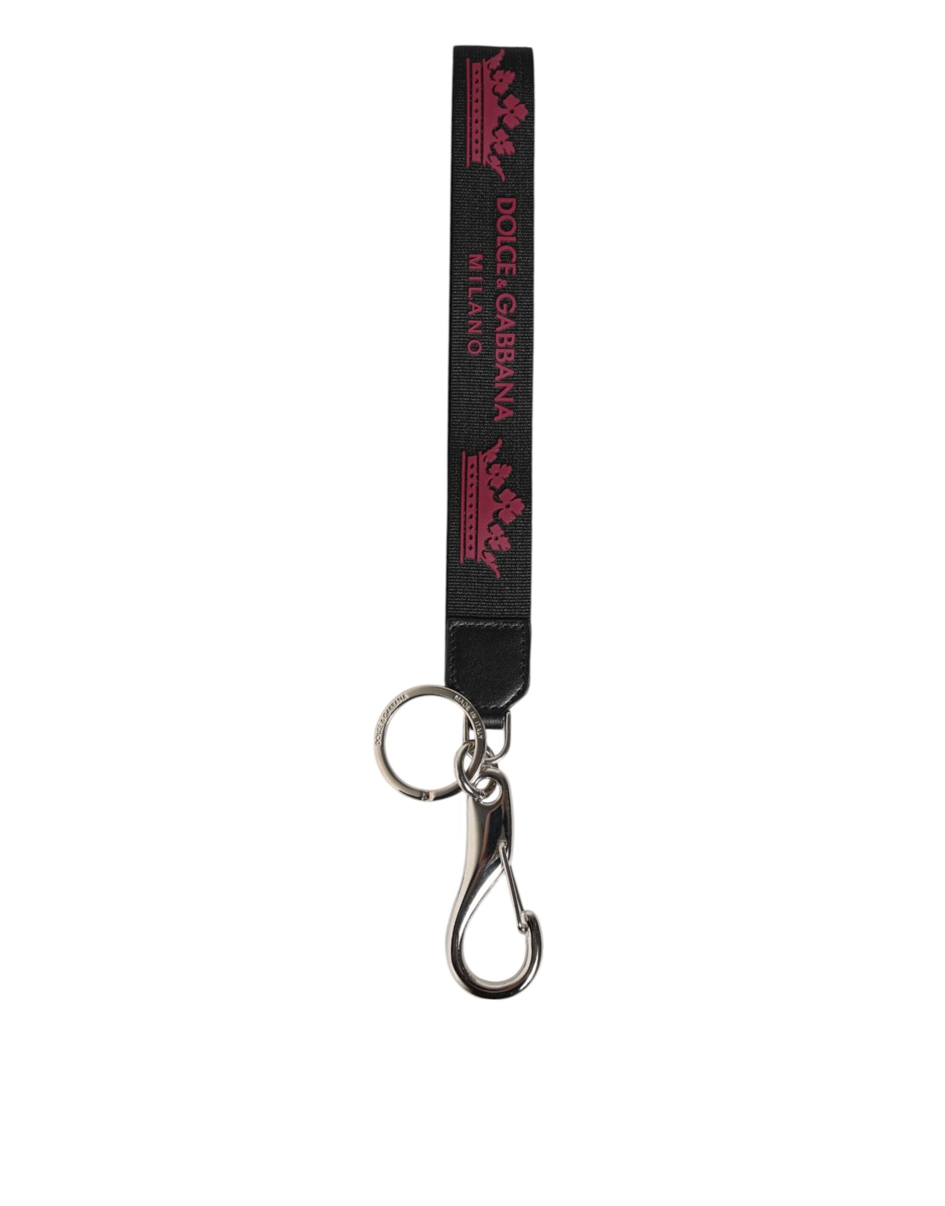 Dolce & Gabbana Black Keychains for Men alternate view